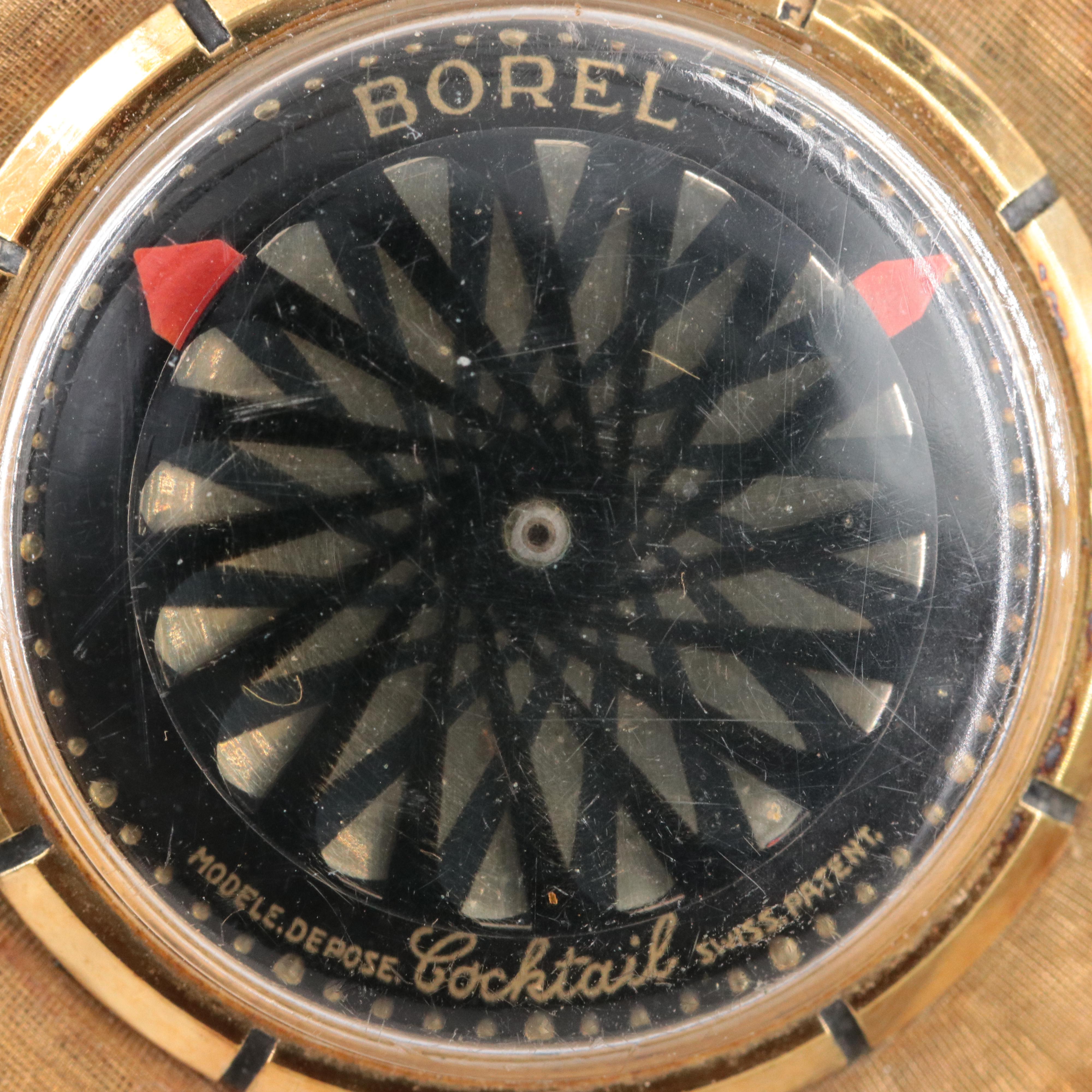 Vintage Borel Kaleidoscope Cocktail Watch
