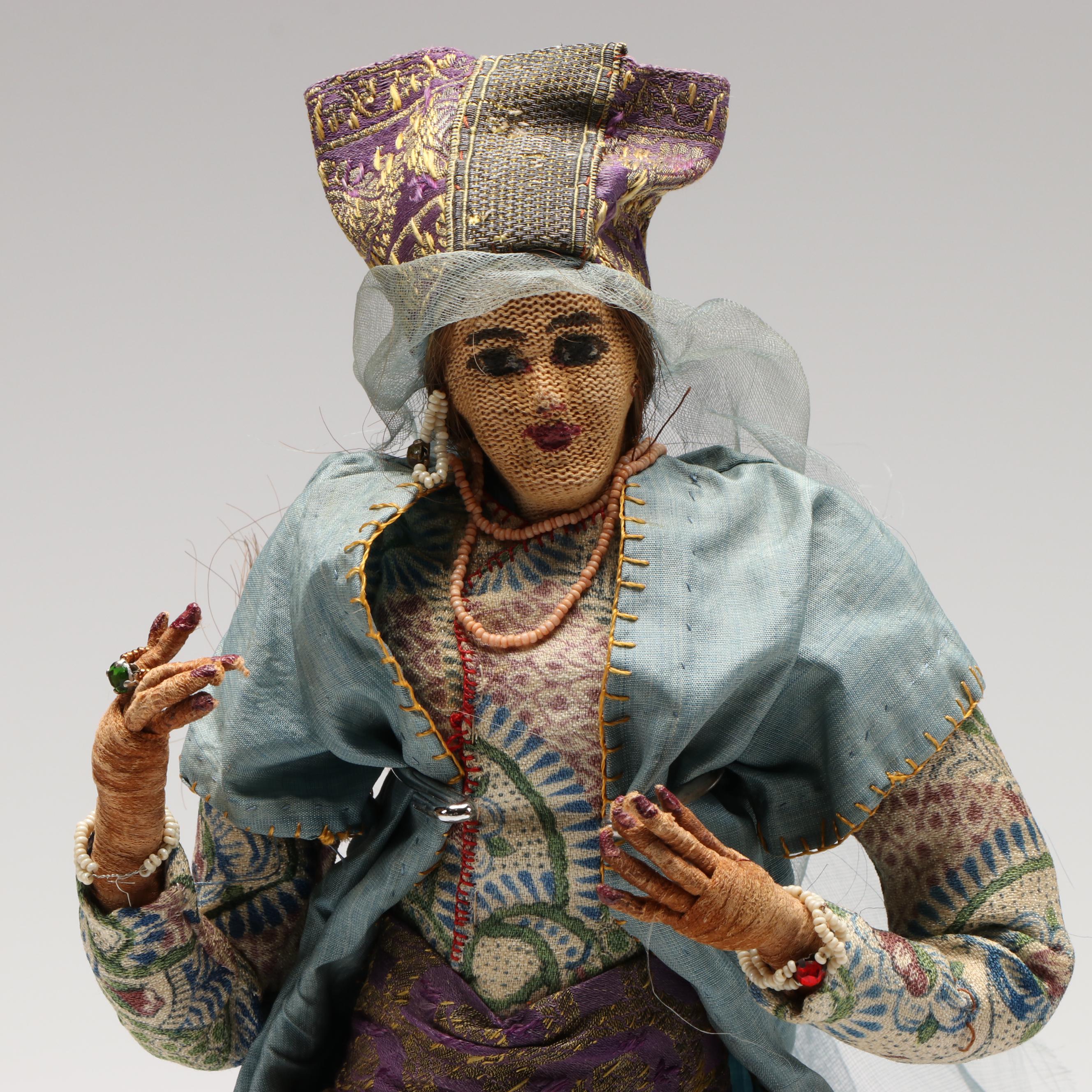 Handmade Moroccan Fabric Doll