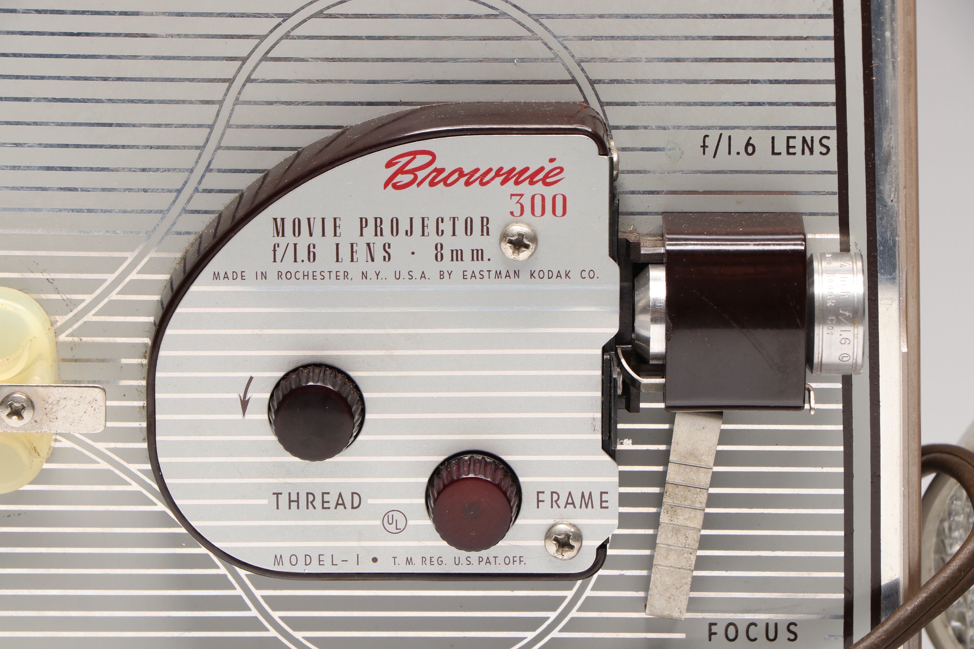 Eastman-Kodak Brownie 300 Projector with Polaroid and More Cameras, Accessories