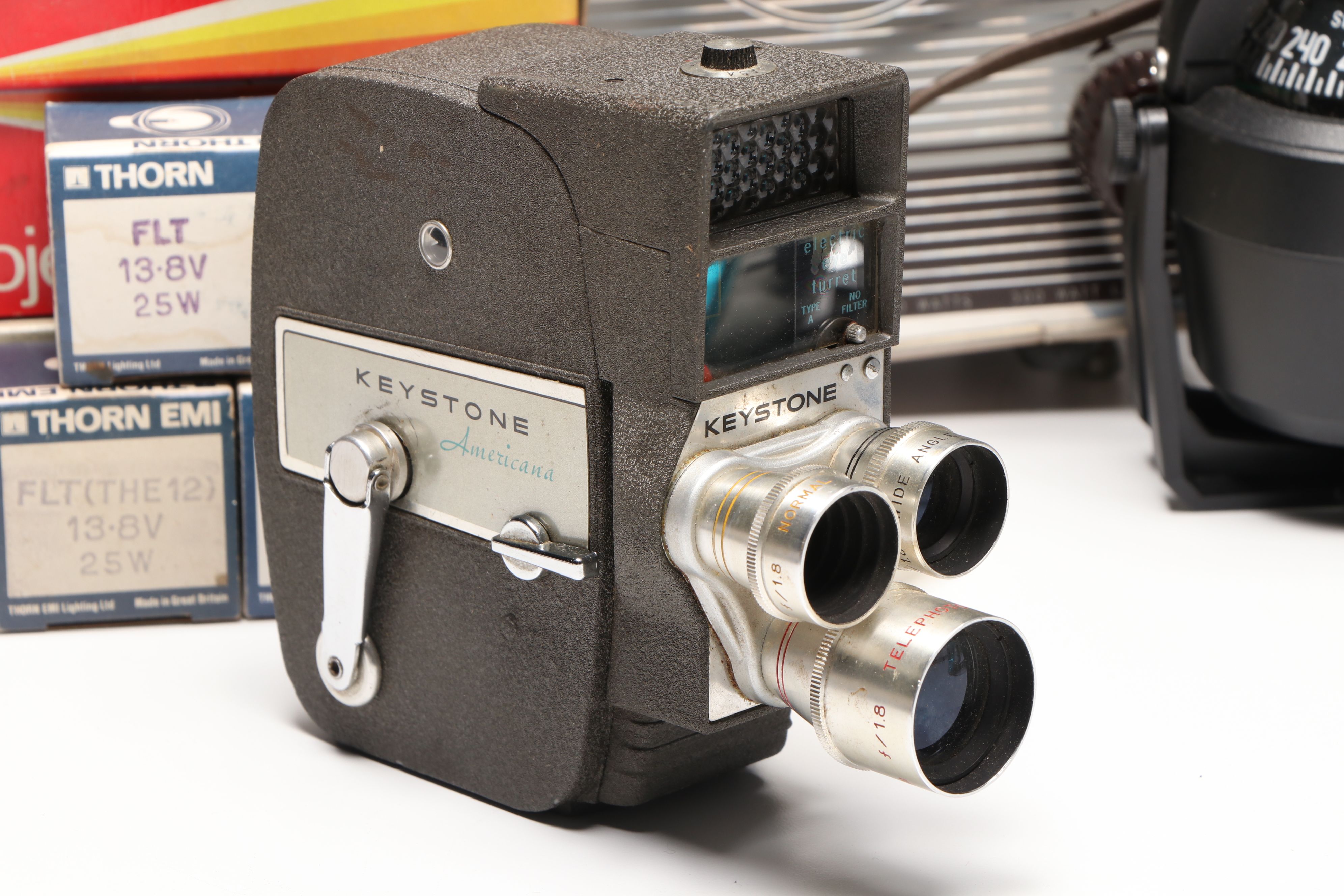 Eastman-Kodak Brownie 300 Projector with Polaroid and More Cameras, Accessories