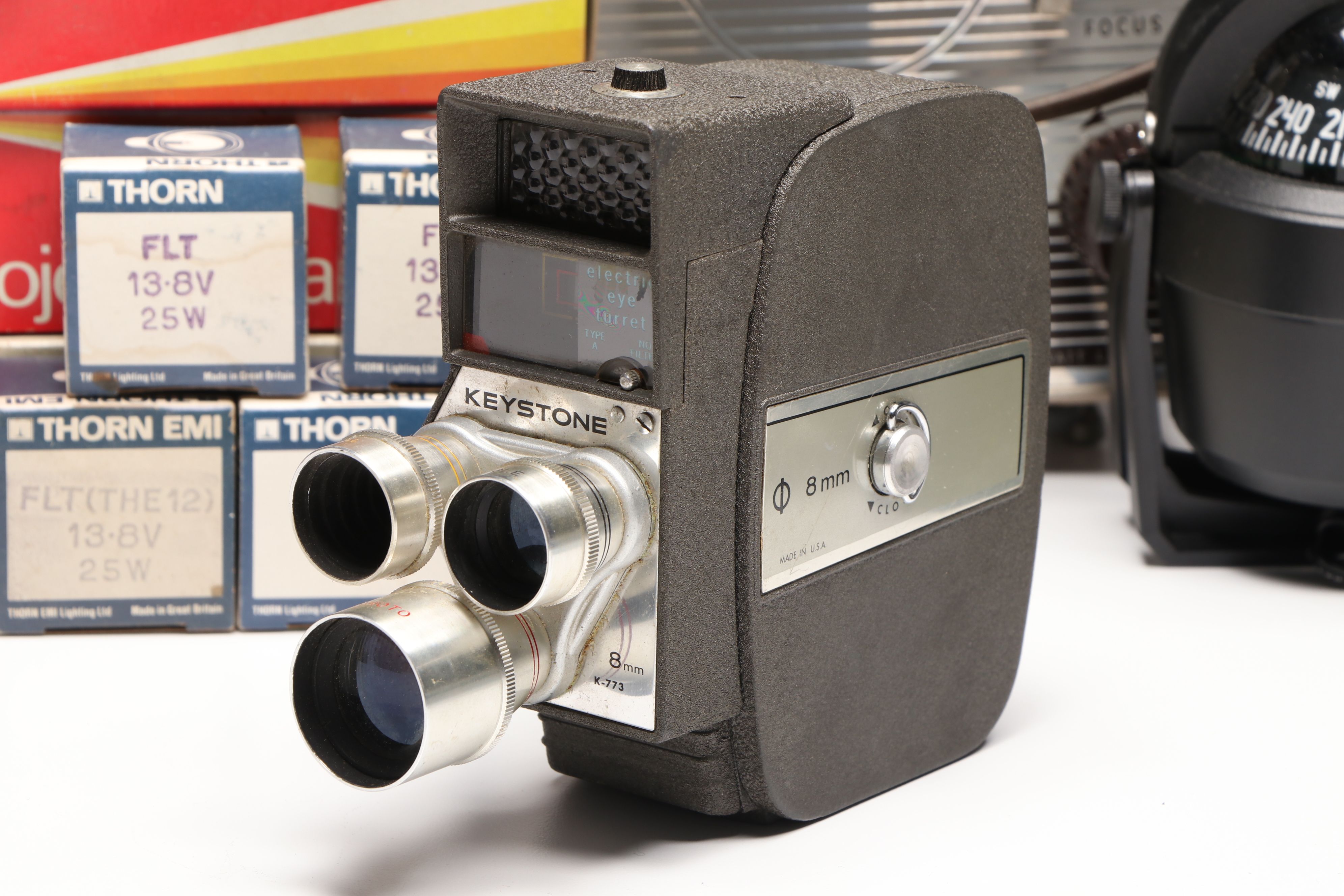 Eastman-Kodak Brownie 300 Projector with Polaroid and More Cameras, Accessories