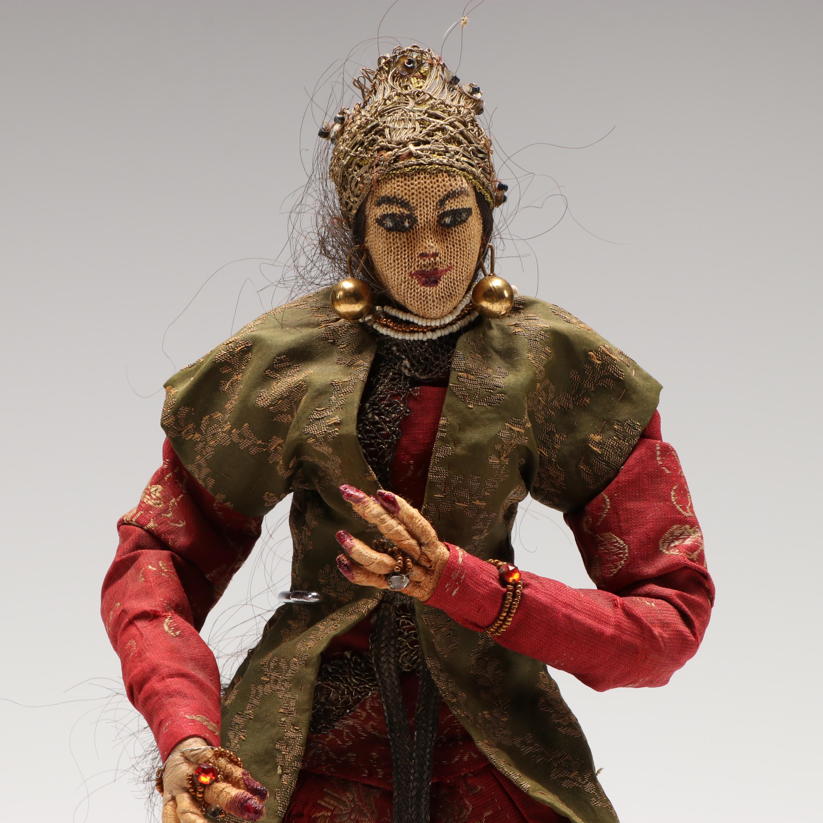 Moroccan Handmade Fabric Doll