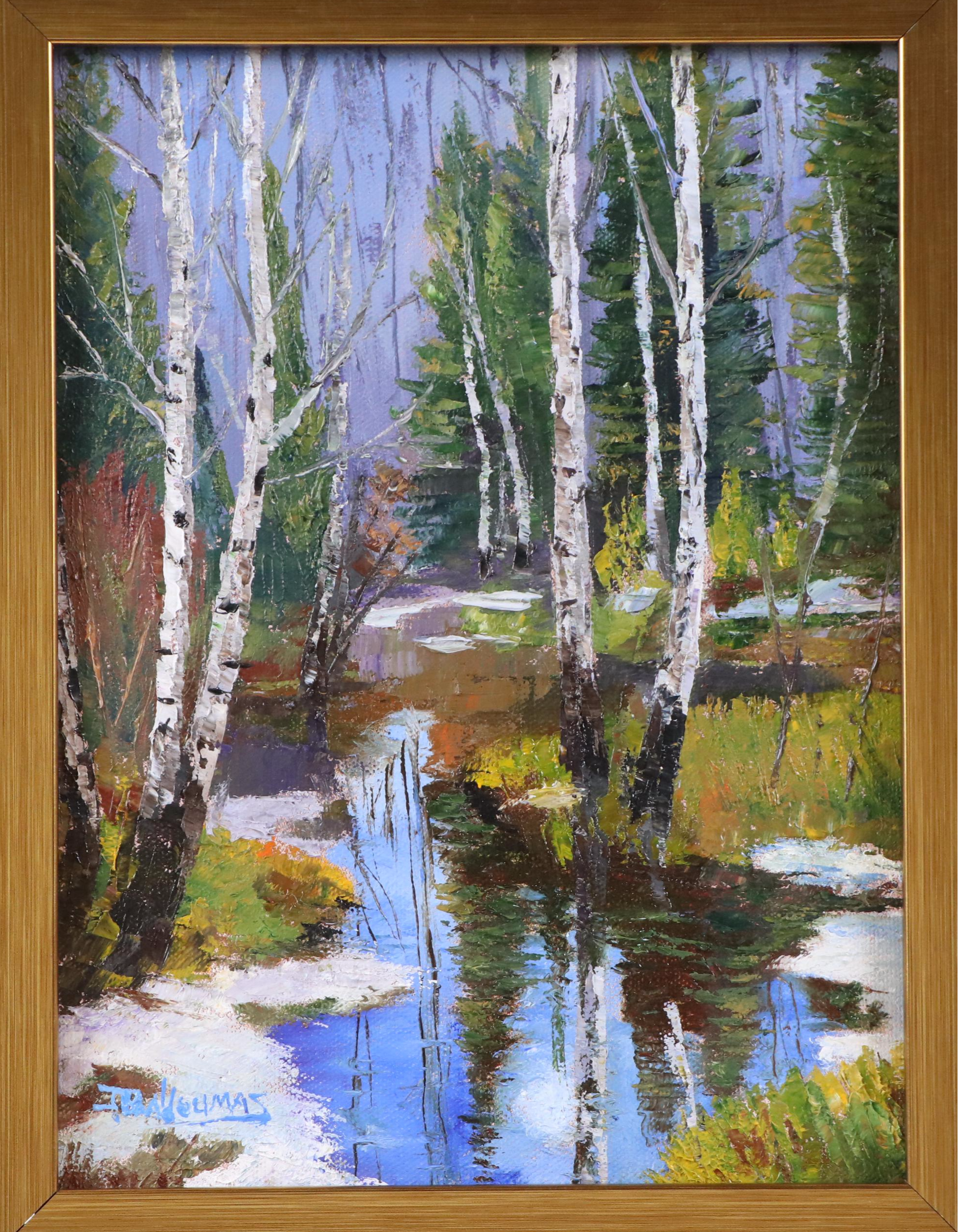 James Baldoumas Oil Painting "River Birch," 2025
