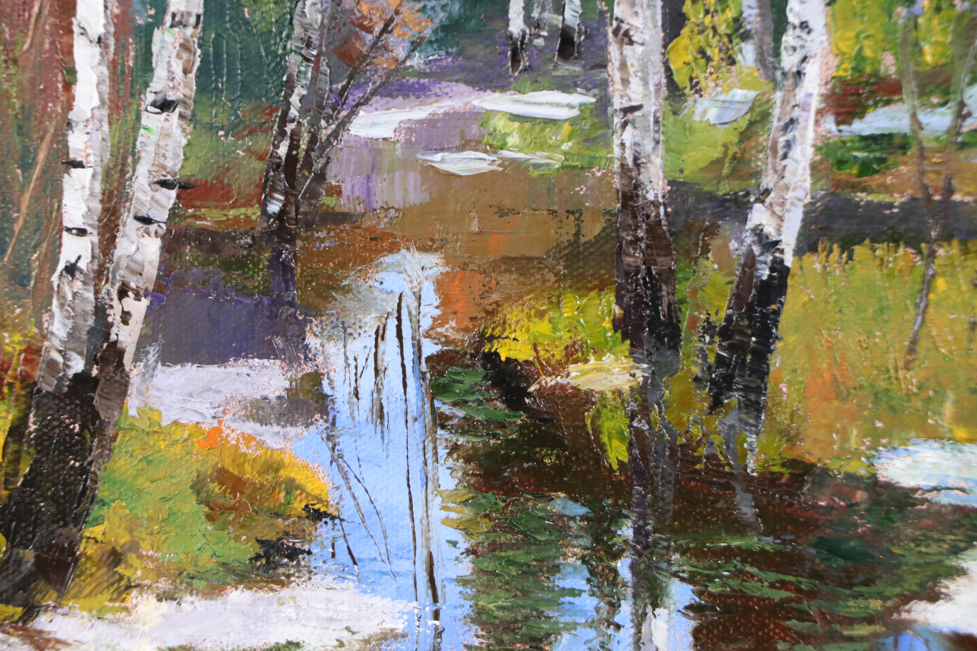 James Baldoumas Oil Painting "River Birch," 2025