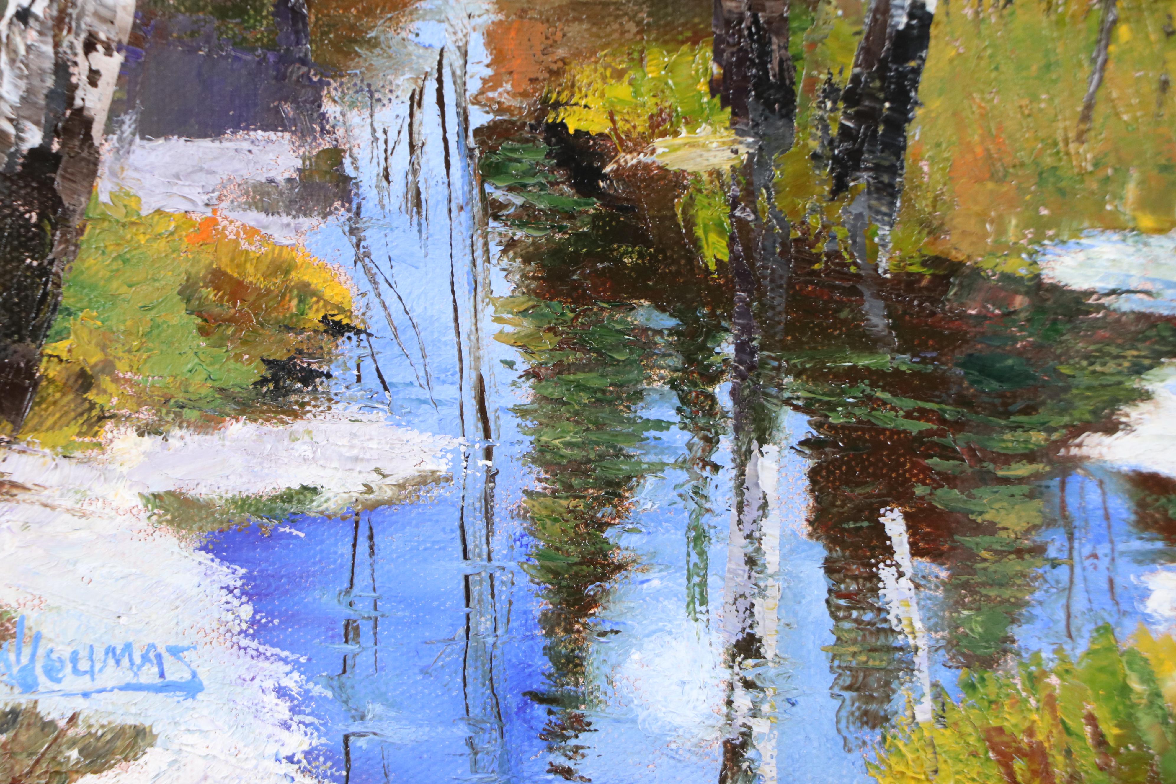 James Baldoumas Oil Painting "River Birch," 2025