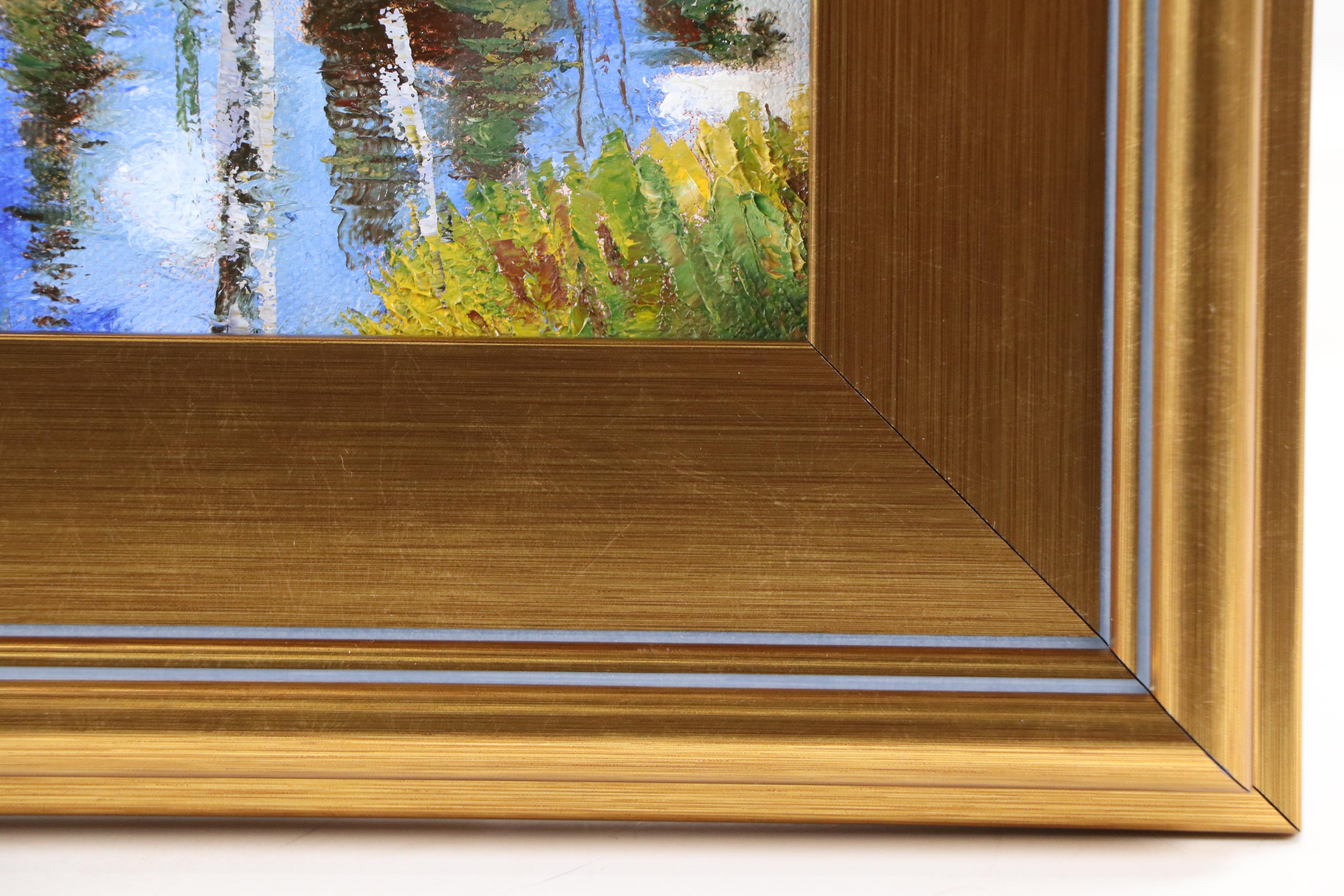 James Baldoumas Oil Painting "River Birch," 2025