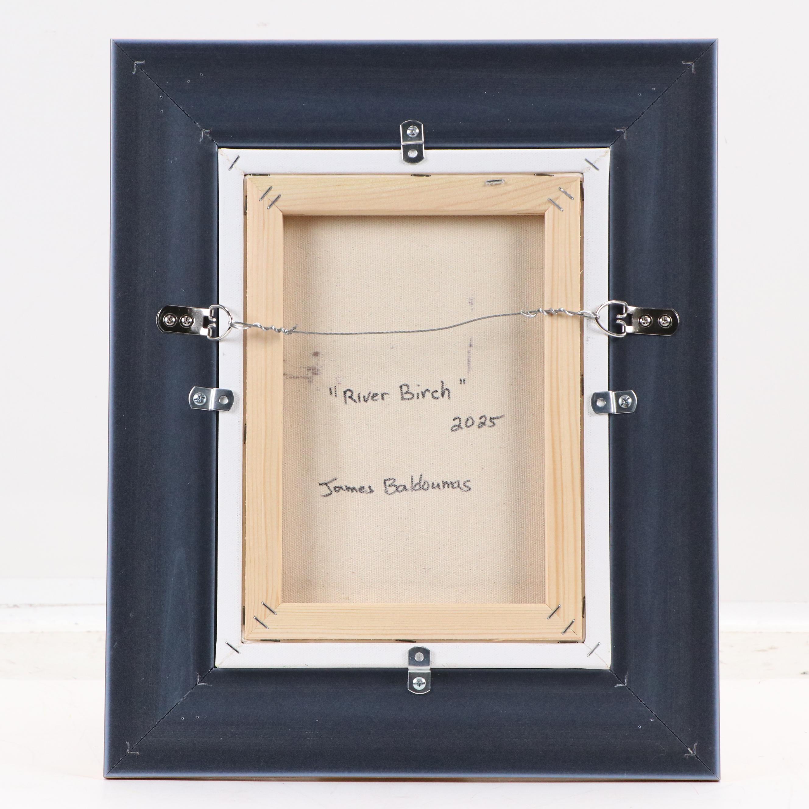 James Baldoumas Oil Painting "River Birch," 2025