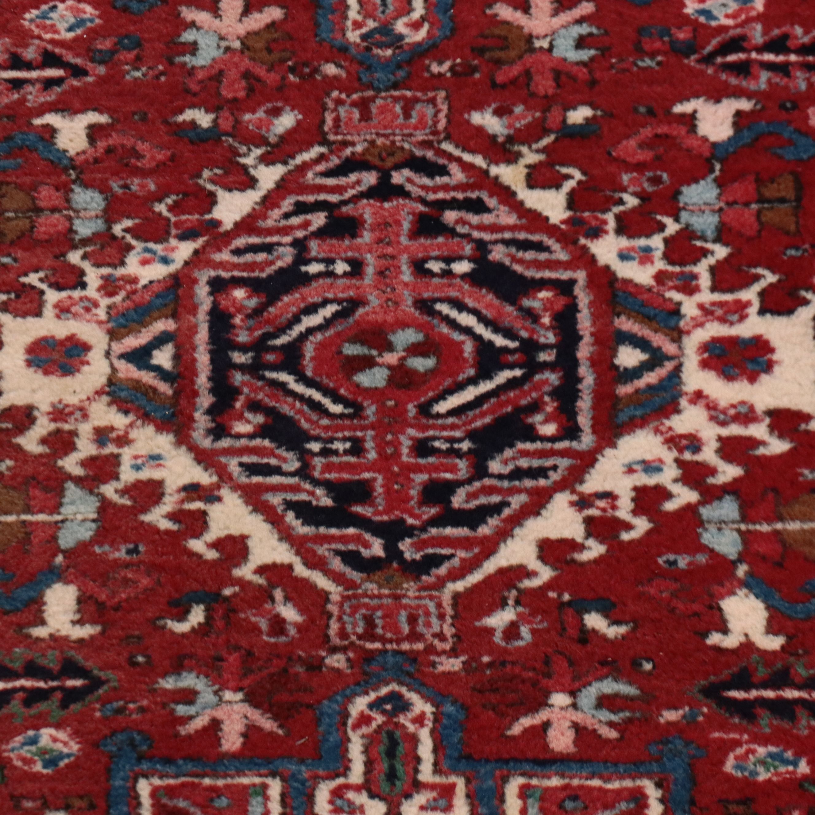 4'9 x 12'10 Hand-Knotted Persian Lamberan Long Rug