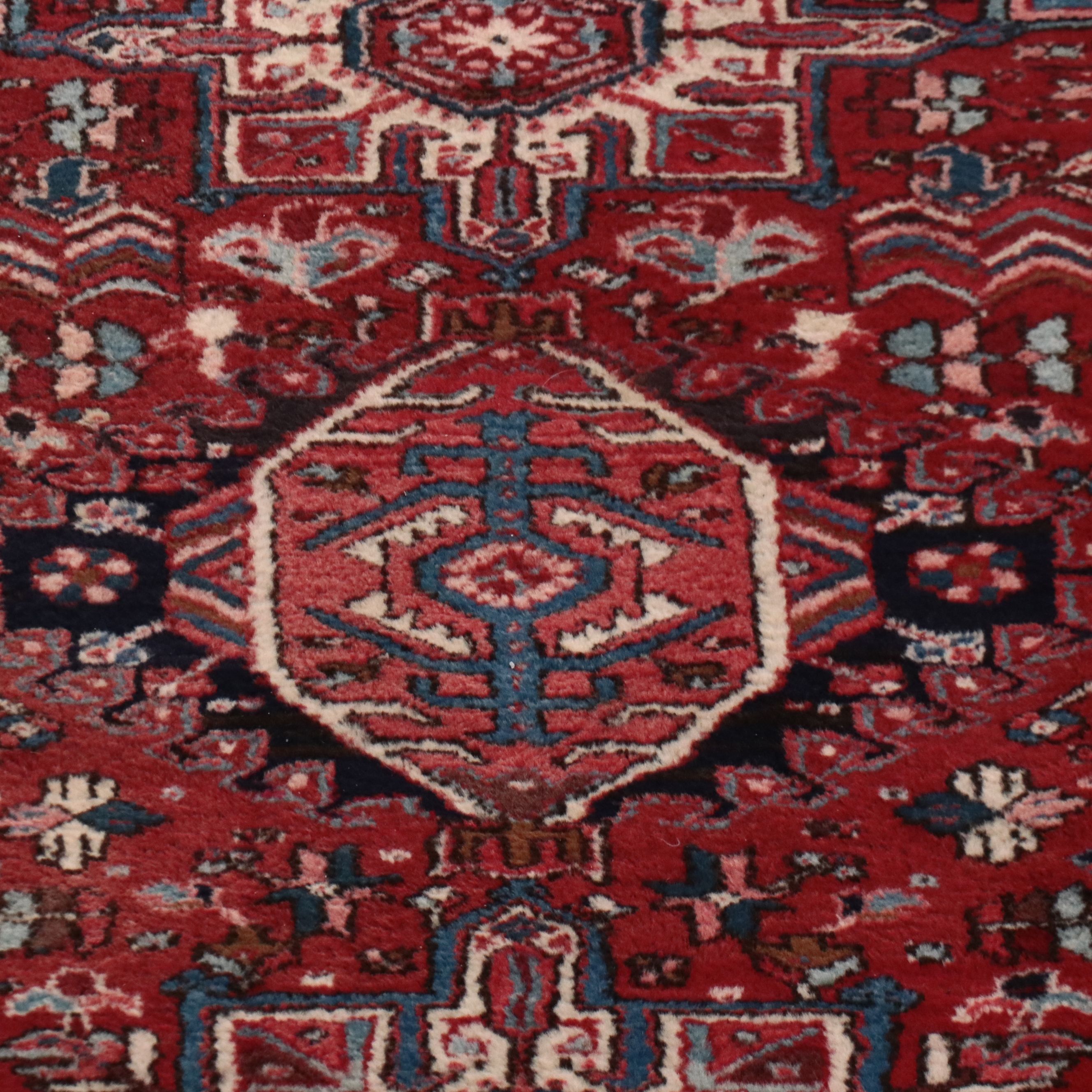 4'9 x 12'10 Hand-Knotted Persian Lamberan Long Rug