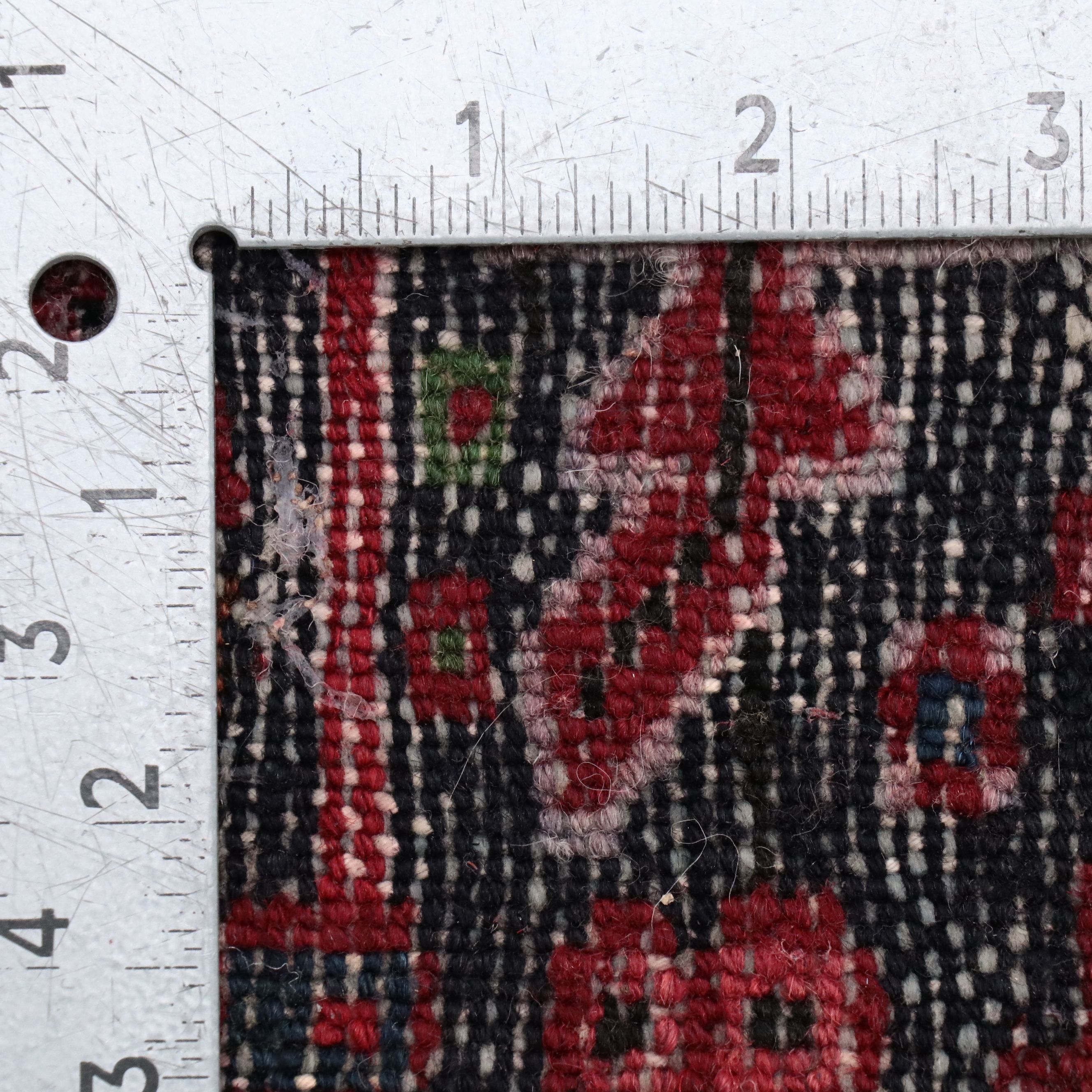 4'9 x 12'10 Hand-Knotted Persian Lamberan Long Rug