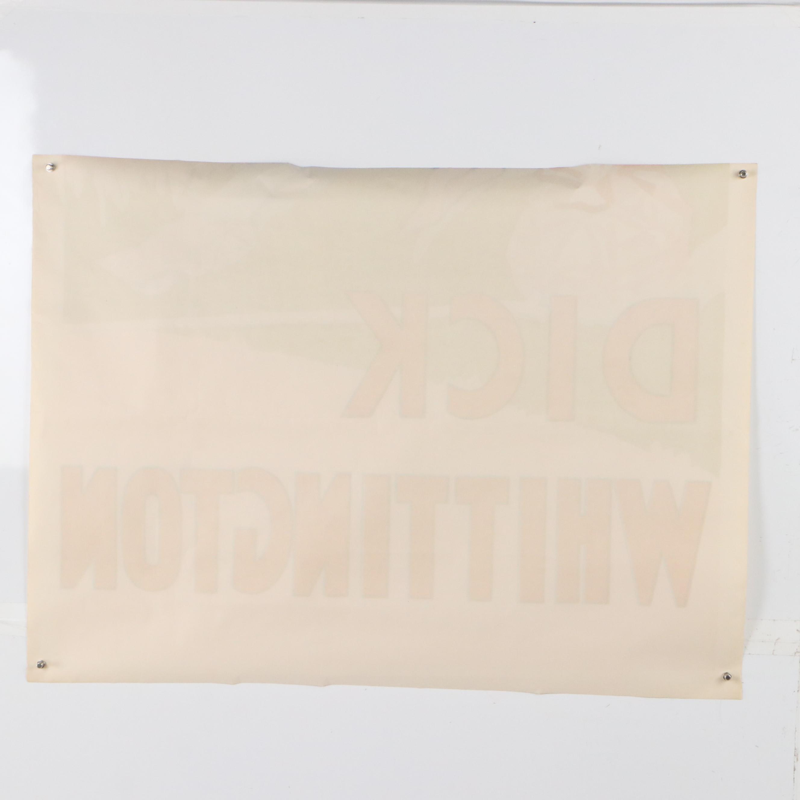 Partial Color Lithograph "Dick Whittington," 20th Century