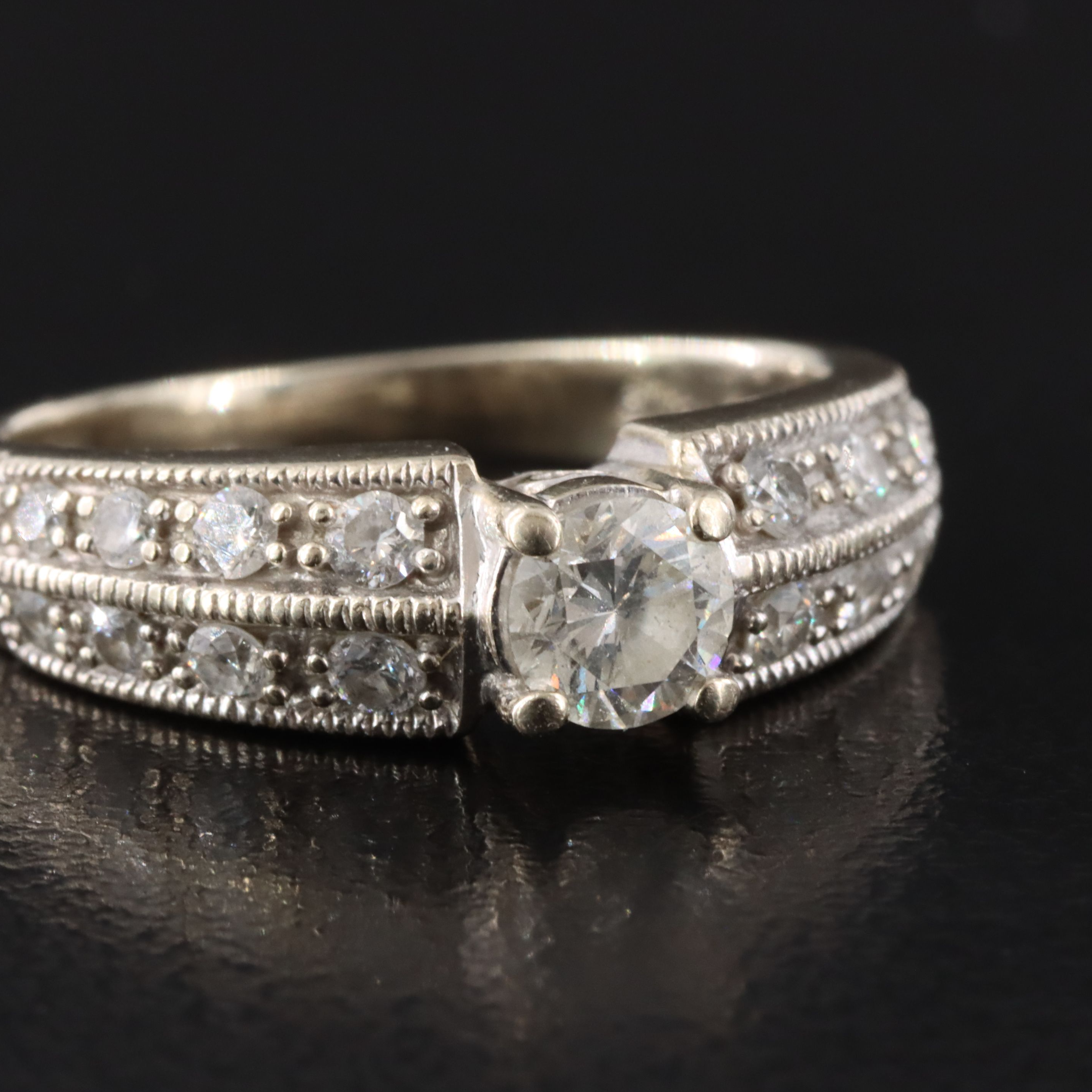 14K 0.75 CTW Diamond Ring