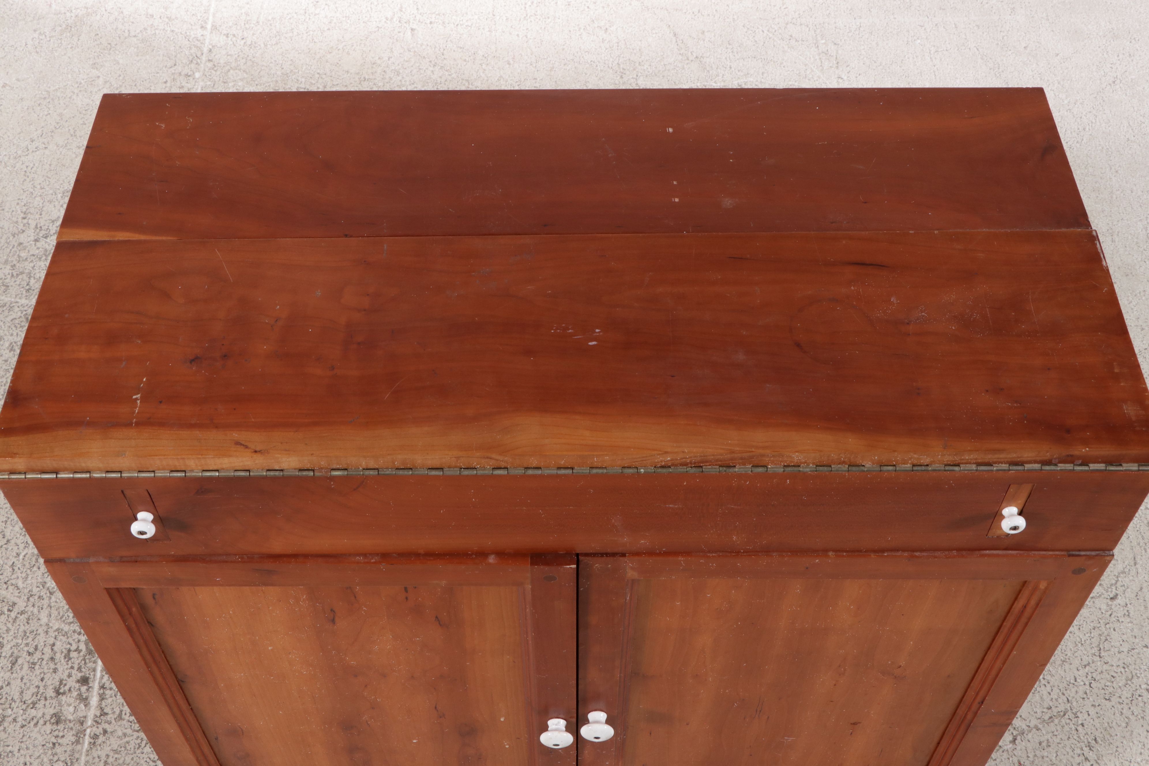 Colonial Style Cherry Pantry Buffet