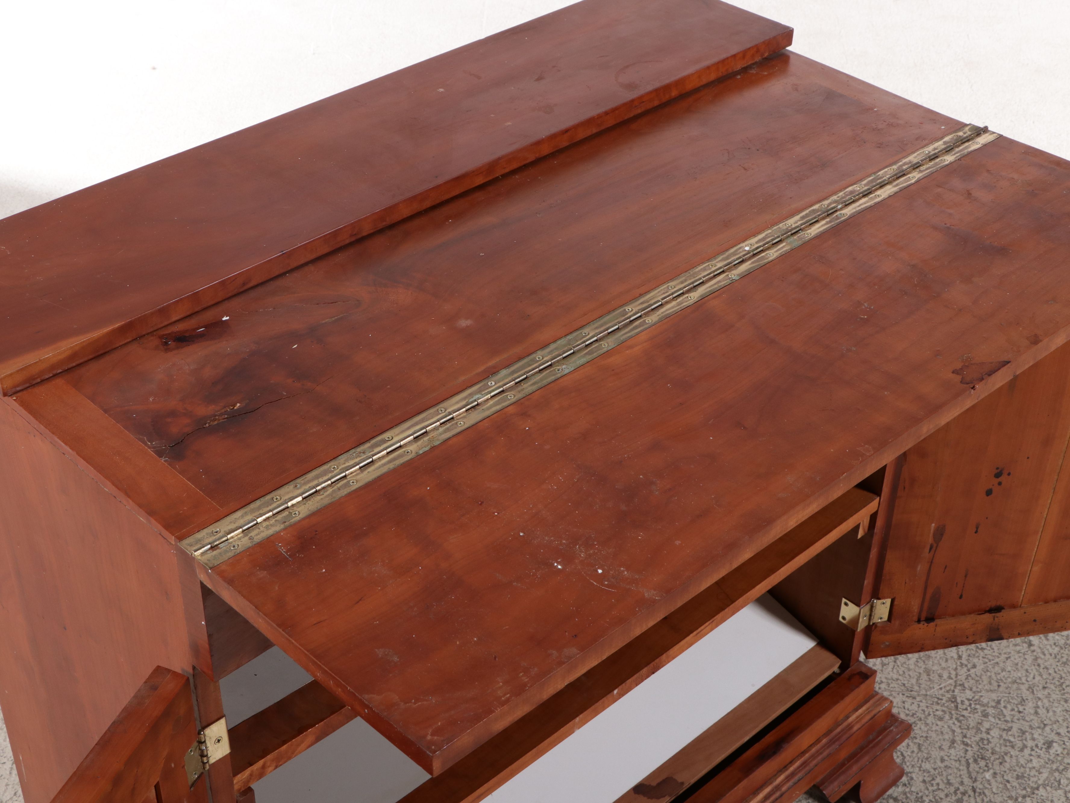 Colonial Style Cherry Pantry Buffet