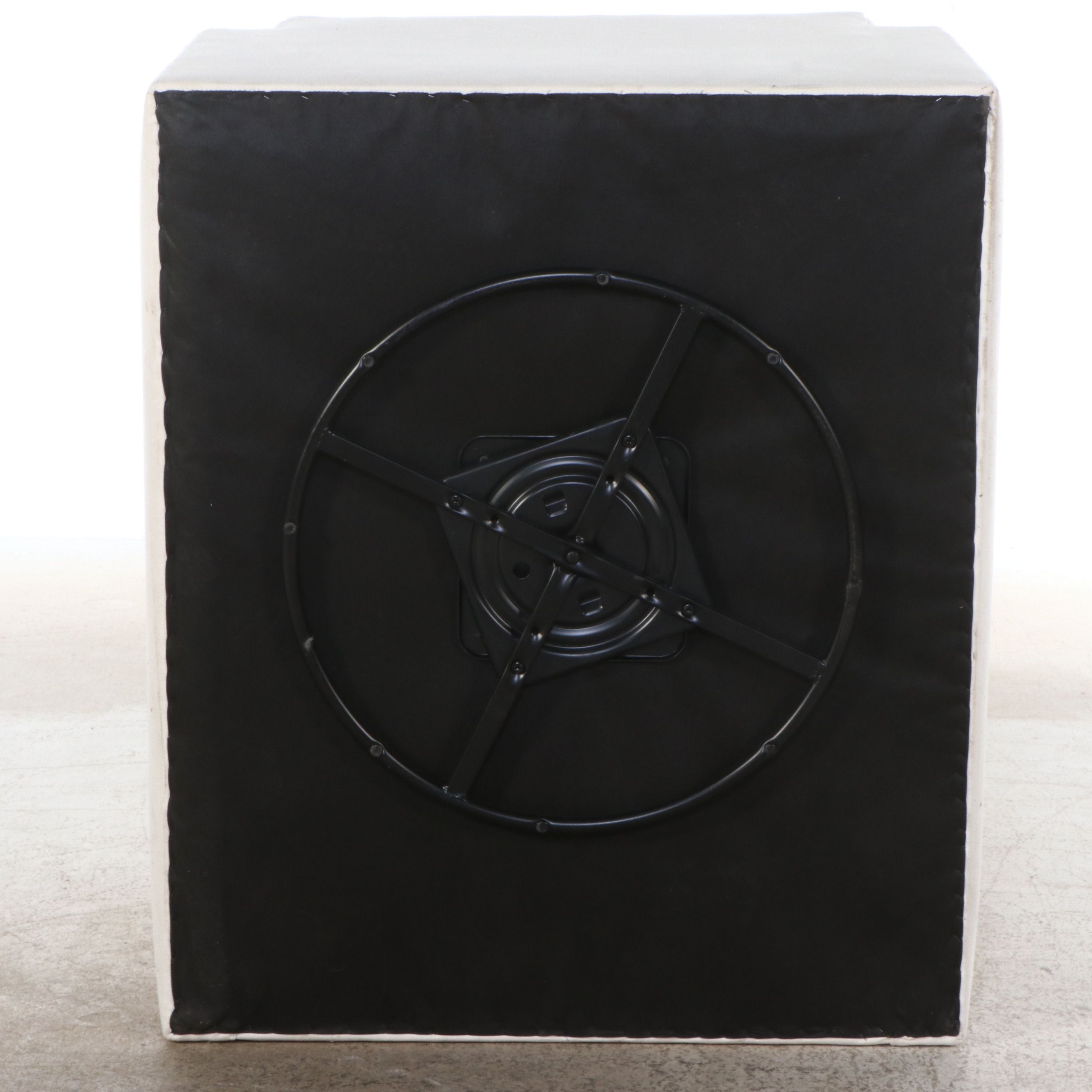 Arhaus Camden Collection Fabric Upholstered Swivel Club Chair