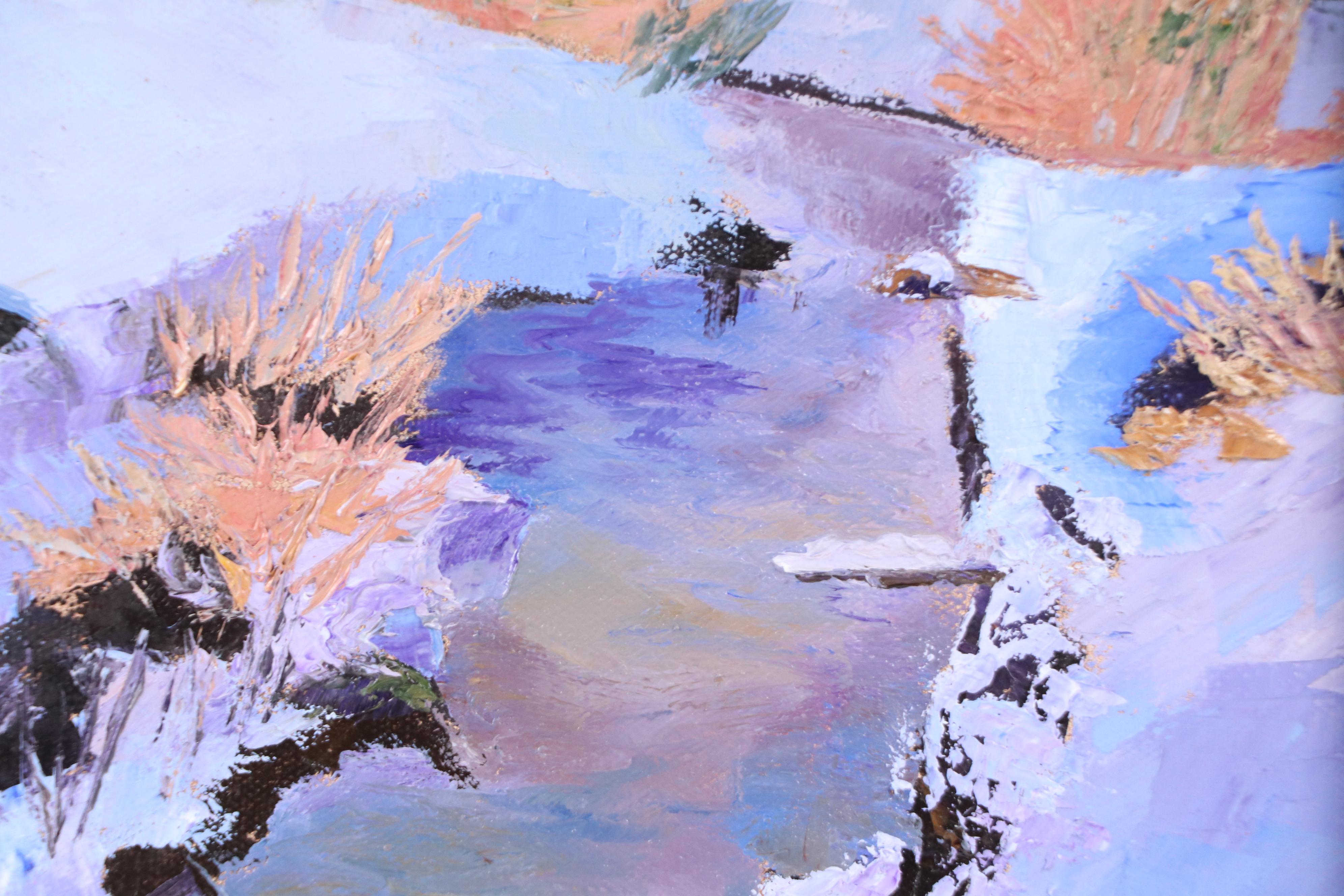 James Baldoumas Oil Painting "Winter Wonderland," 2025