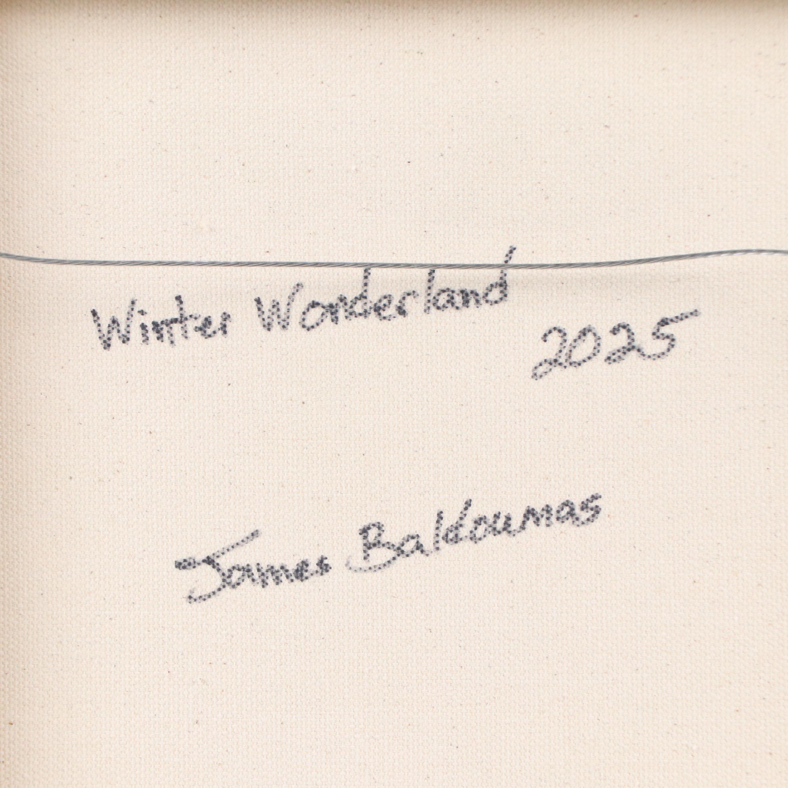 James Baldoumas Oil Painting "Winter Wonderland," 2025