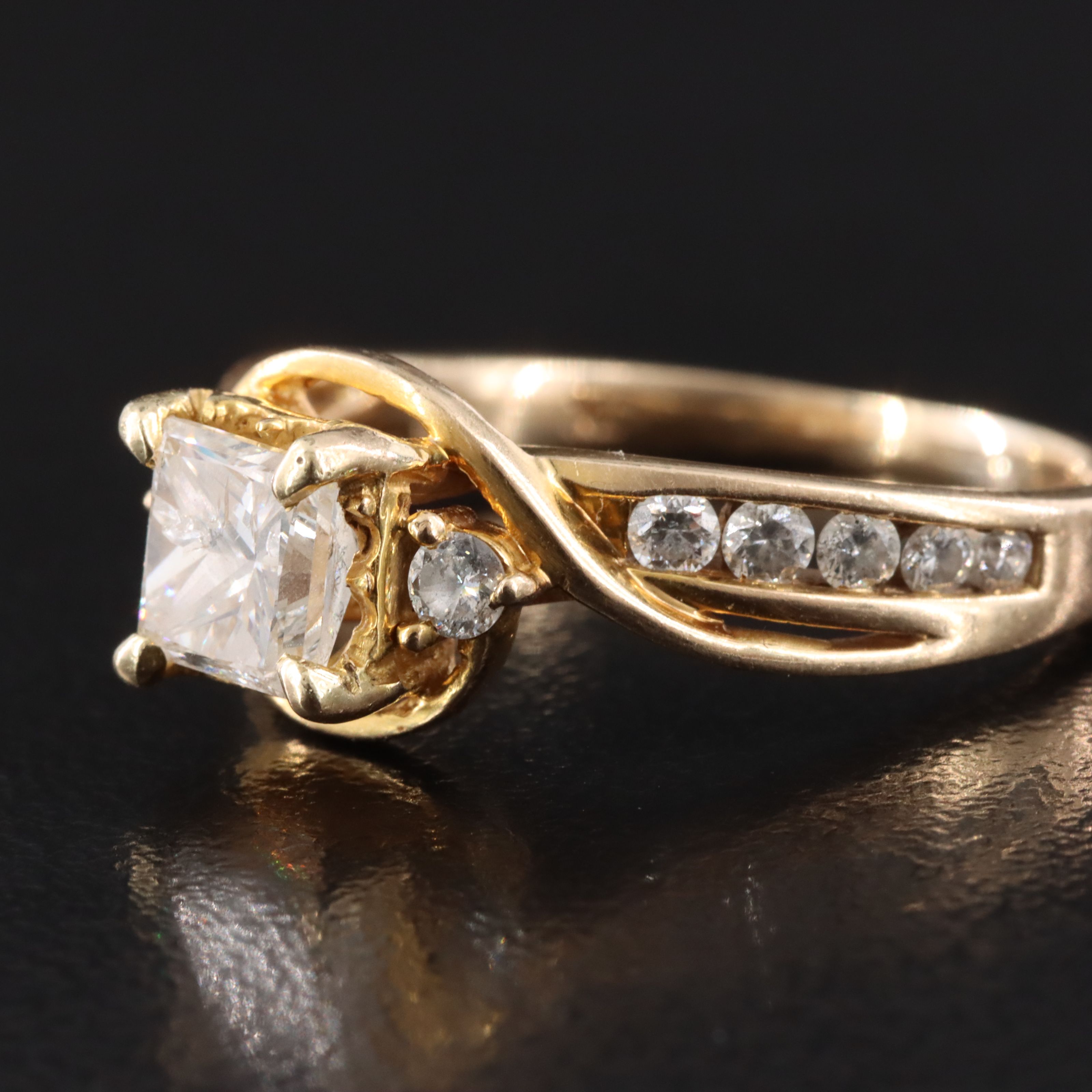 10K 1.27 CTW Diamond Ring