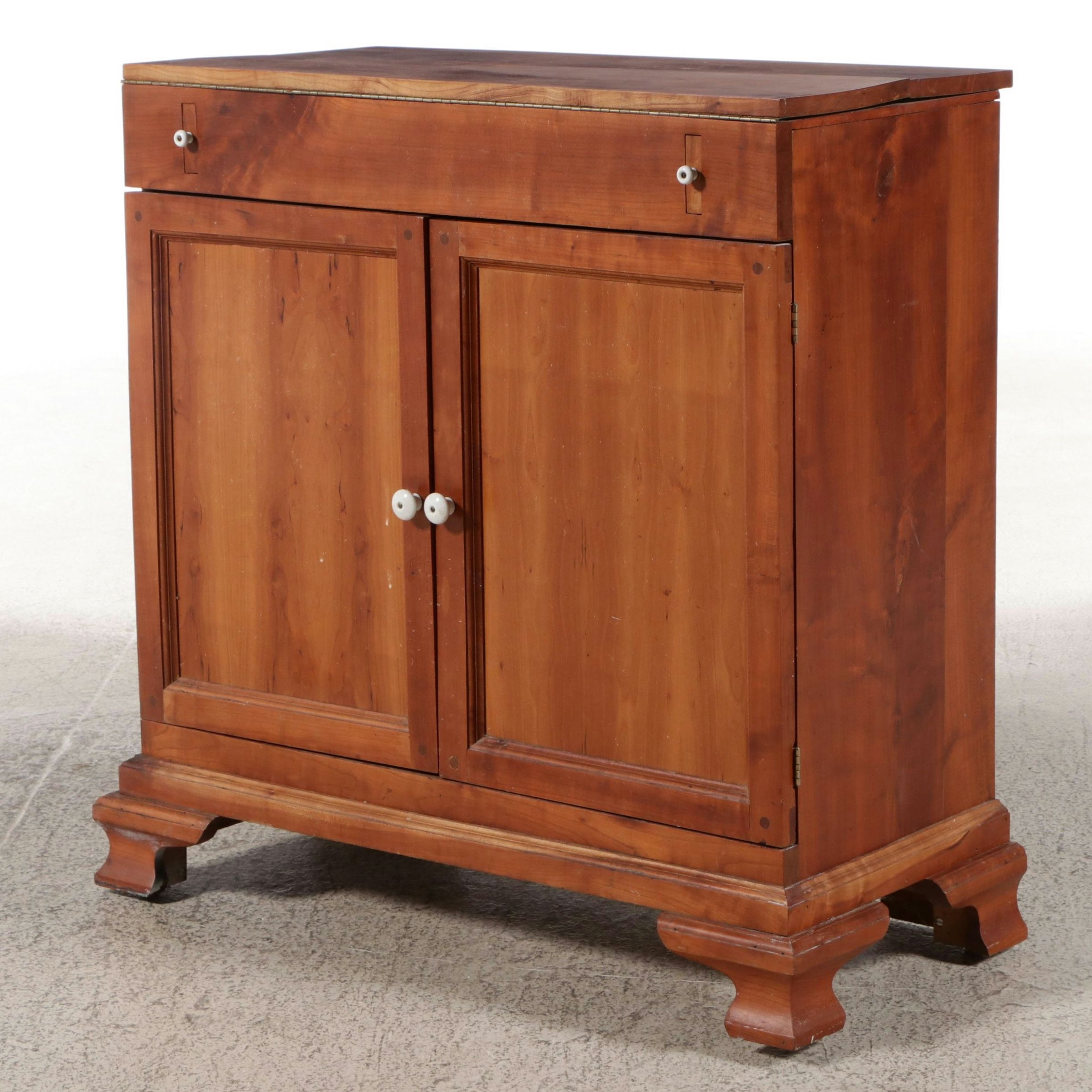 Colonial Style Cherry Pantry Buffet