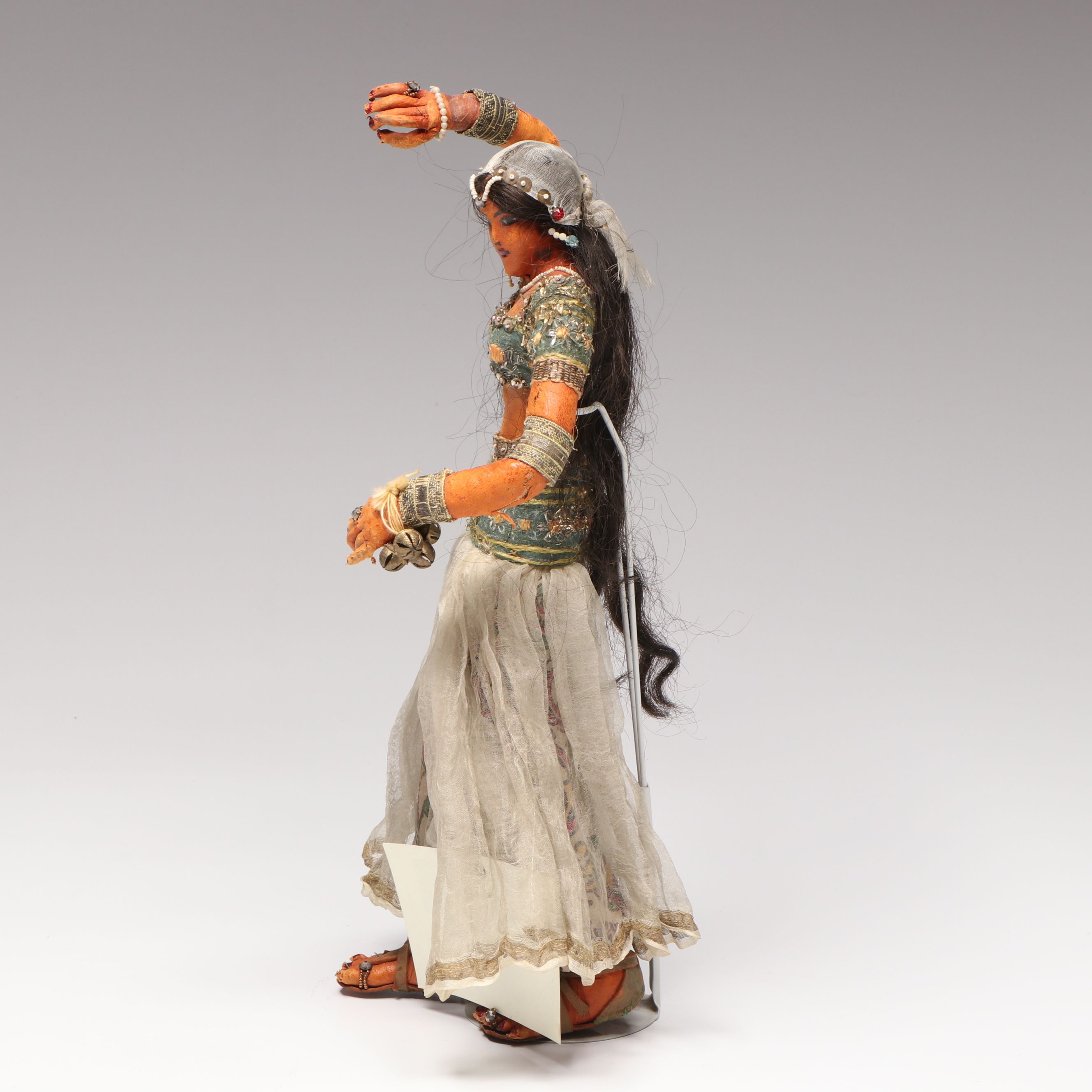 Handmade Indian Belly Dancer Fabric Doll