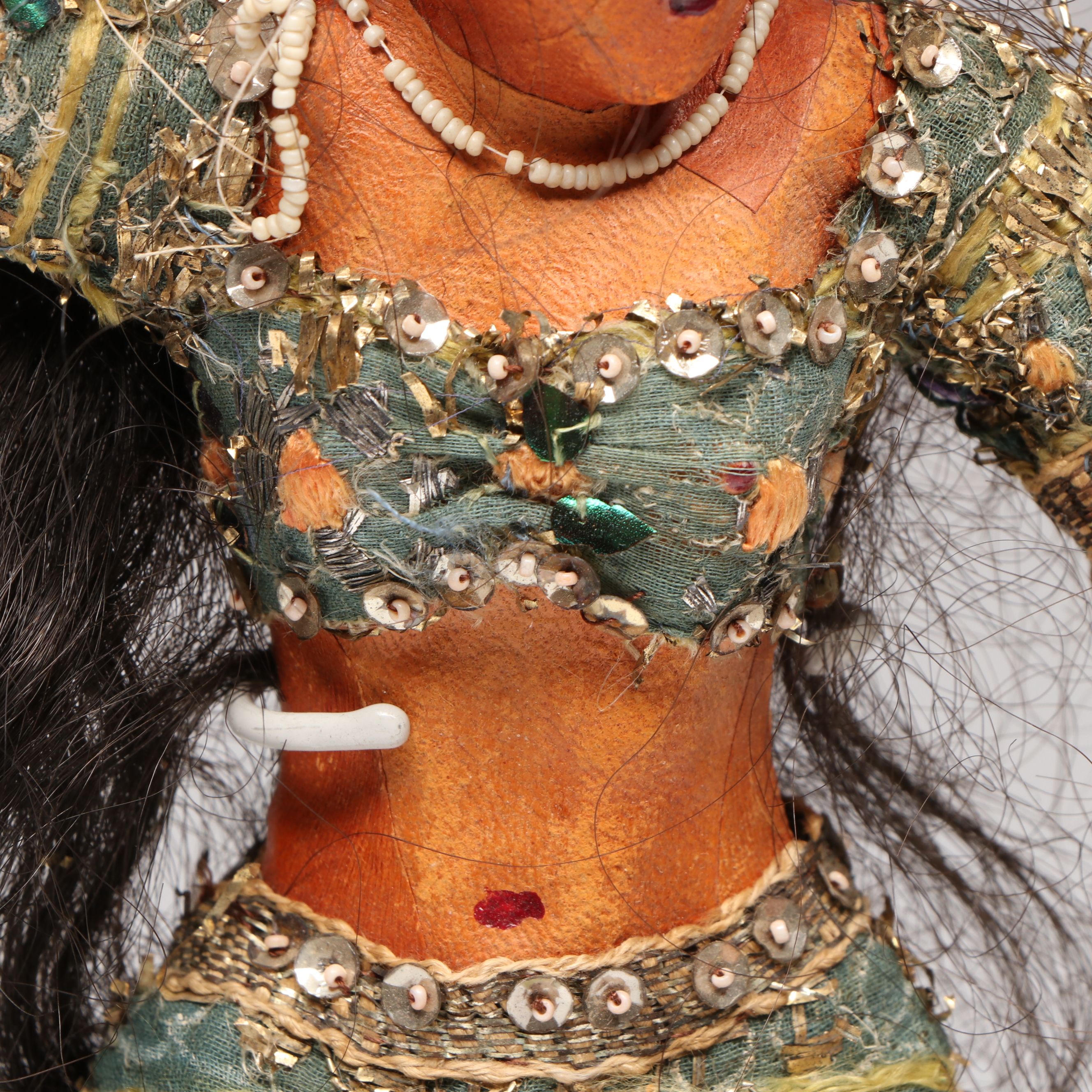 Handmade Indian Belly Dancer Fabric Doll