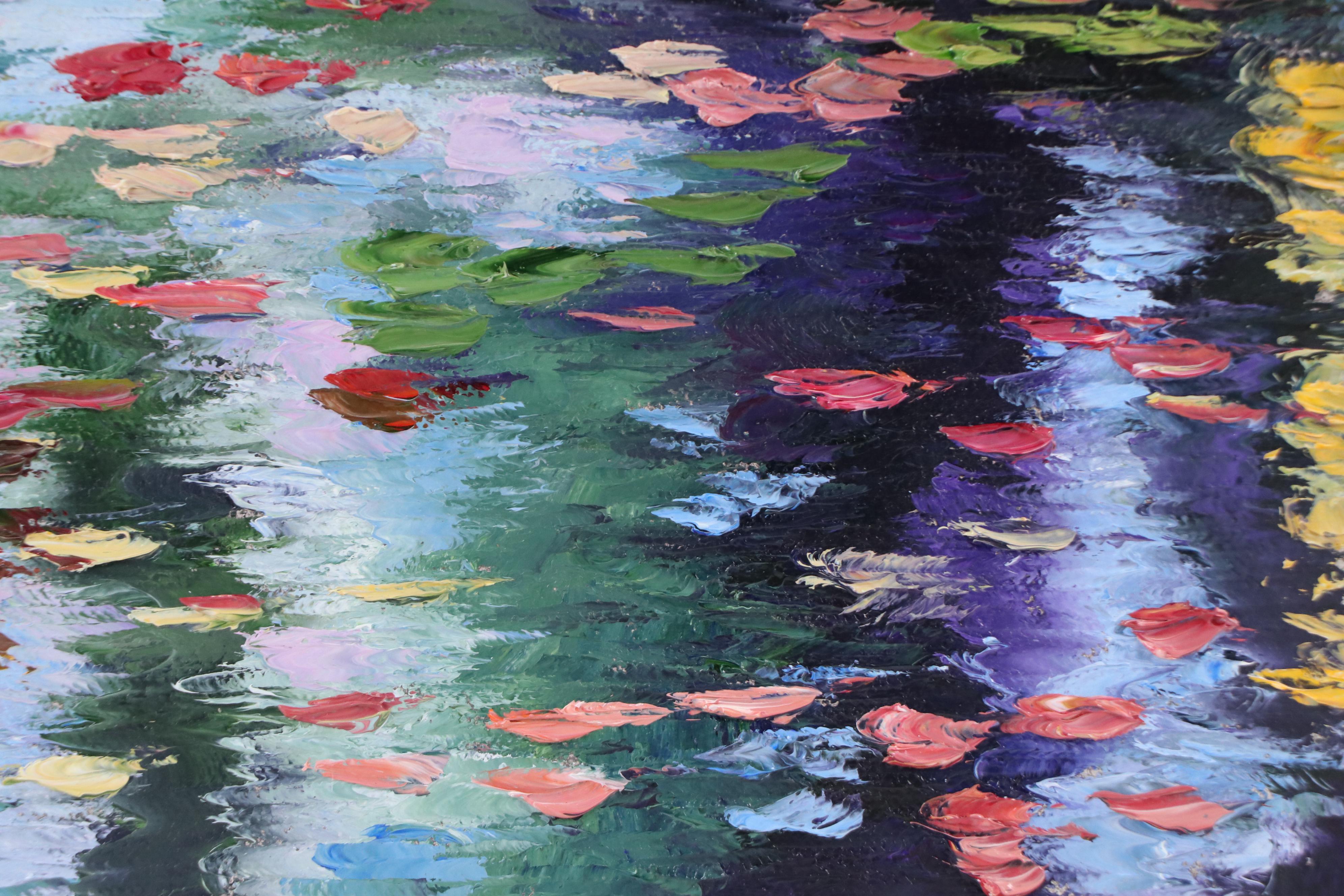 James Baldoumas Oil Painting "Lily Pads," 2025