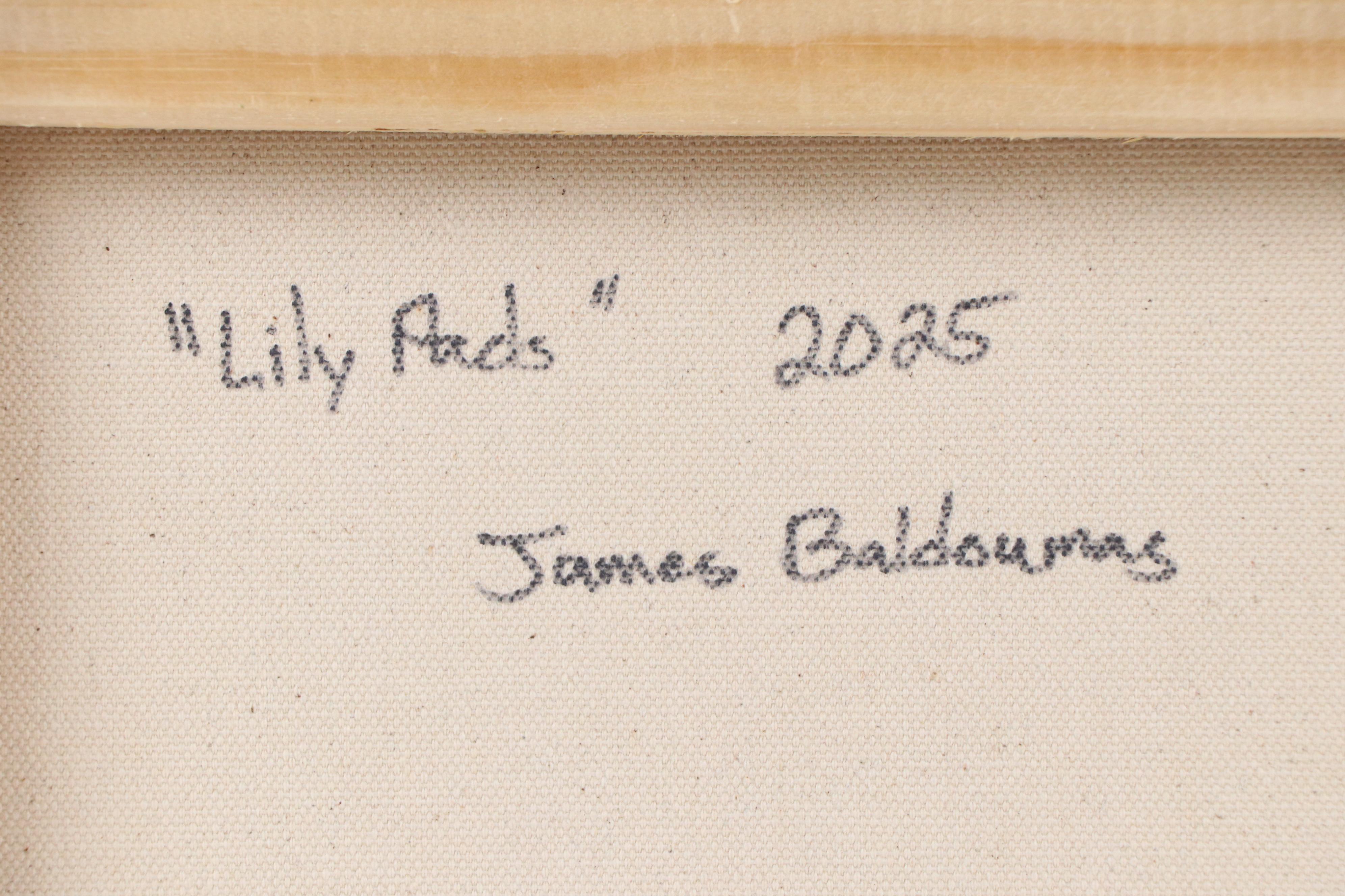 James Baldoumas Oil Painting "Lily Pads," 2025