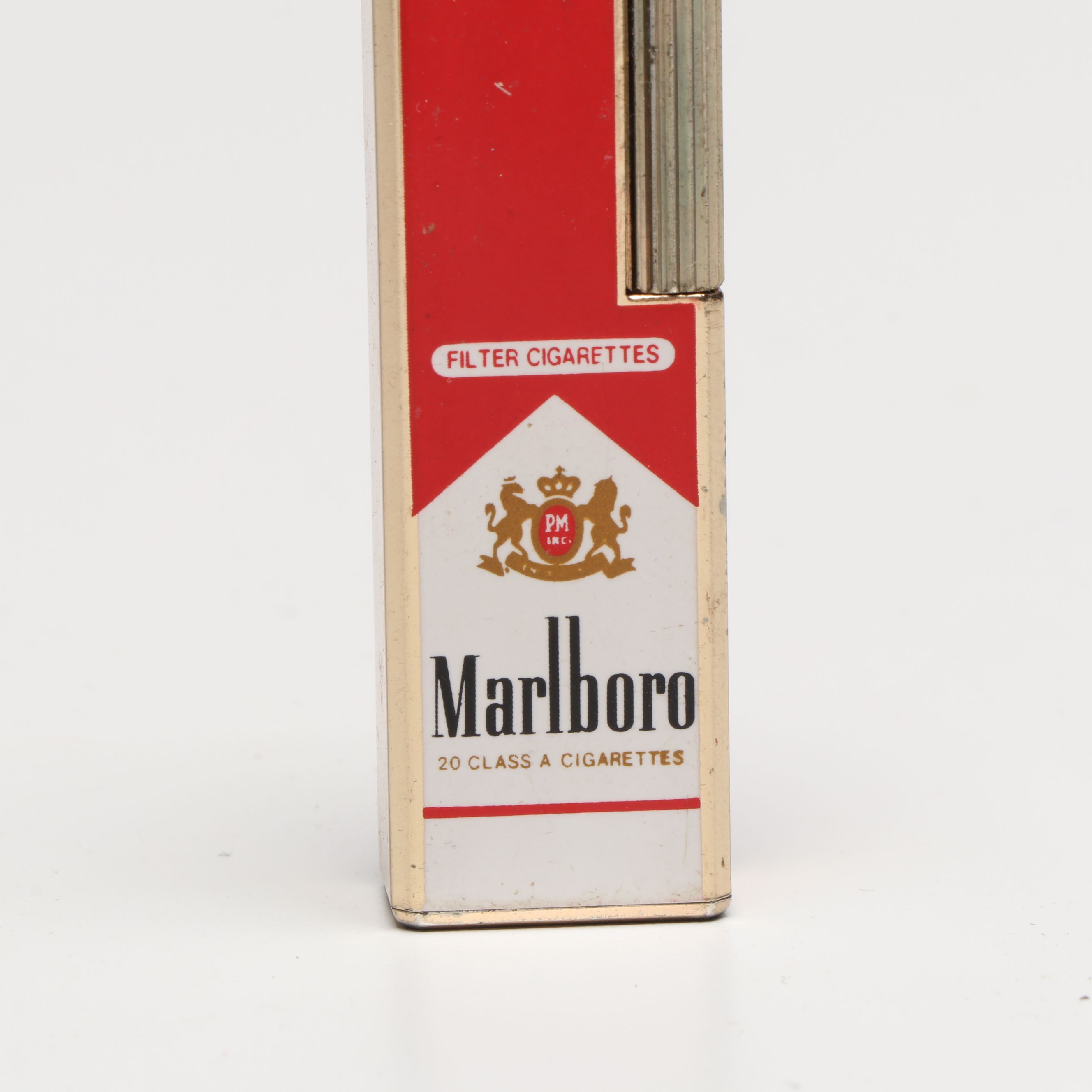 Marlboro Gold Finish Vintage Lighter