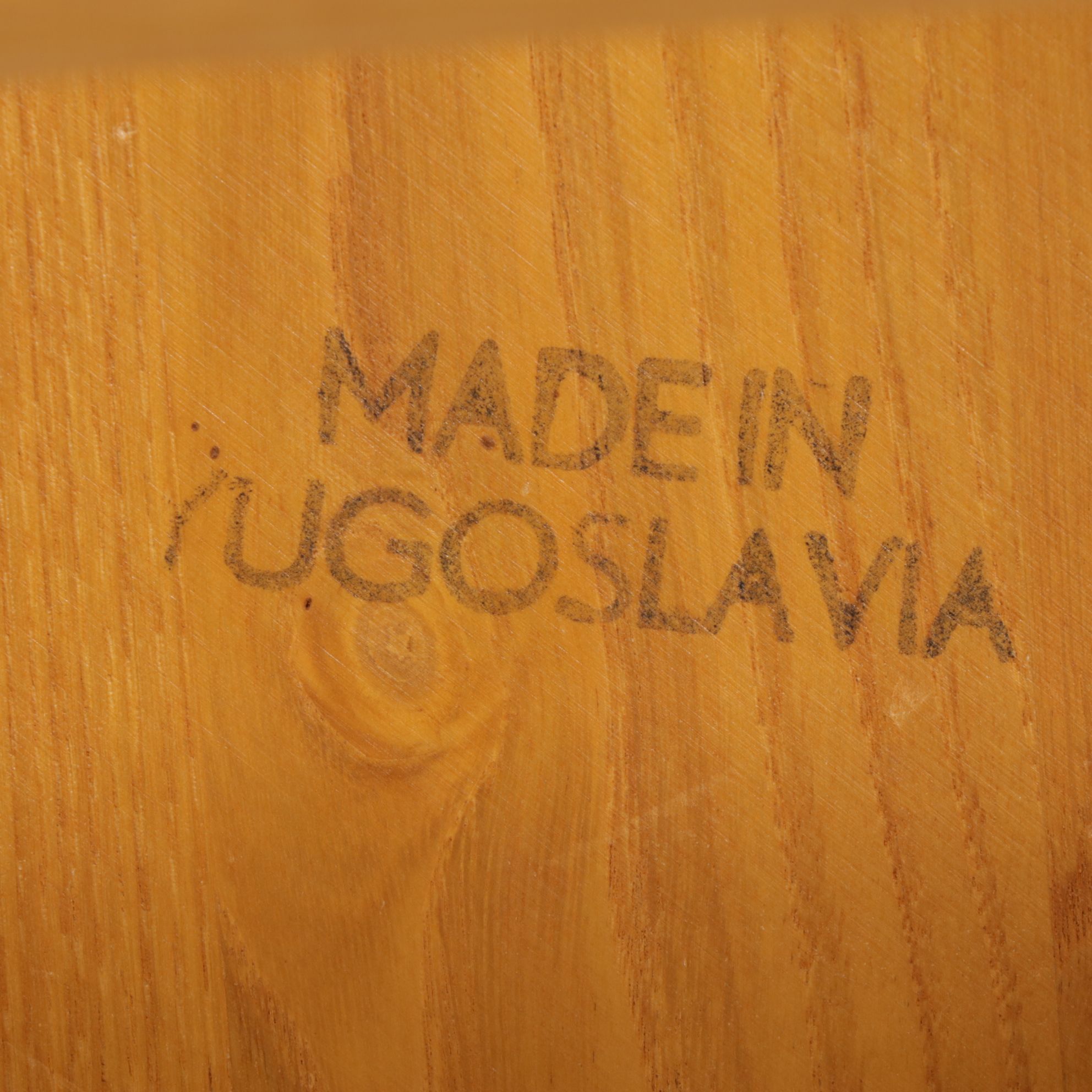 Six Yugoslavian Spindle-Back Windsor Style Dining Chairs