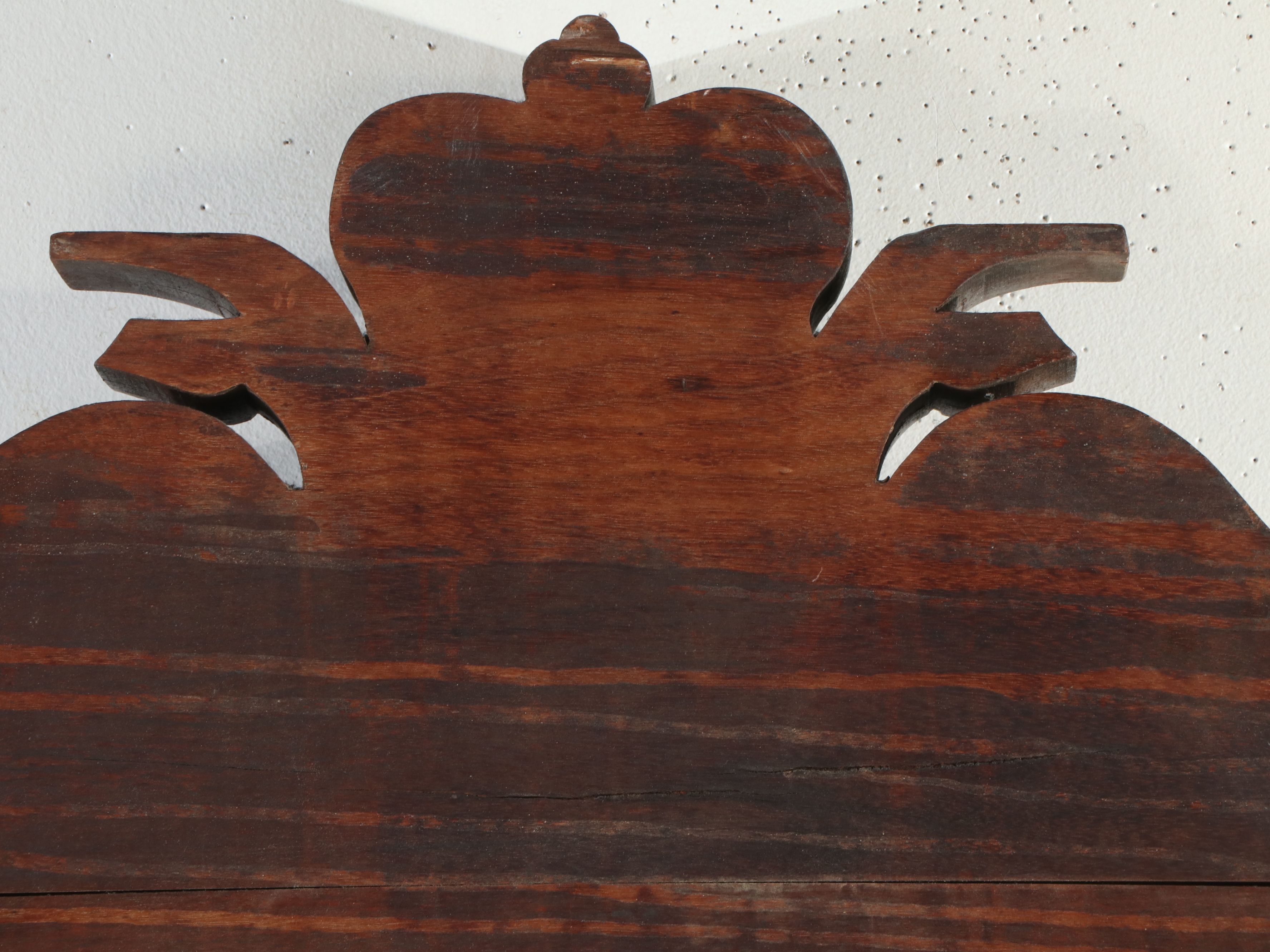 Victorian Eastlake Walnut and Burl Wood Queen Size Bed Frame