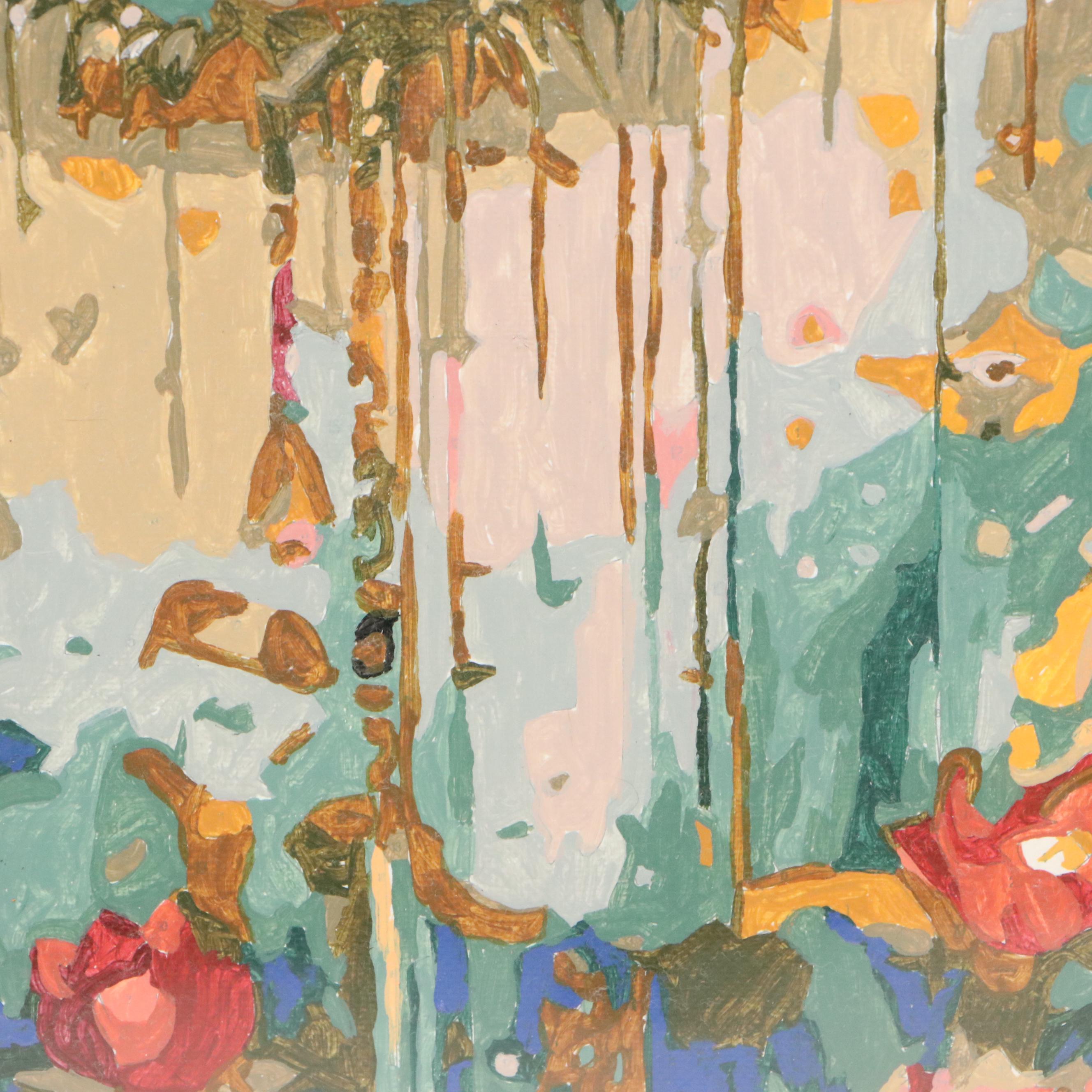 Brittony Martin Acrylic Painting "All Seeing Eye," 2025