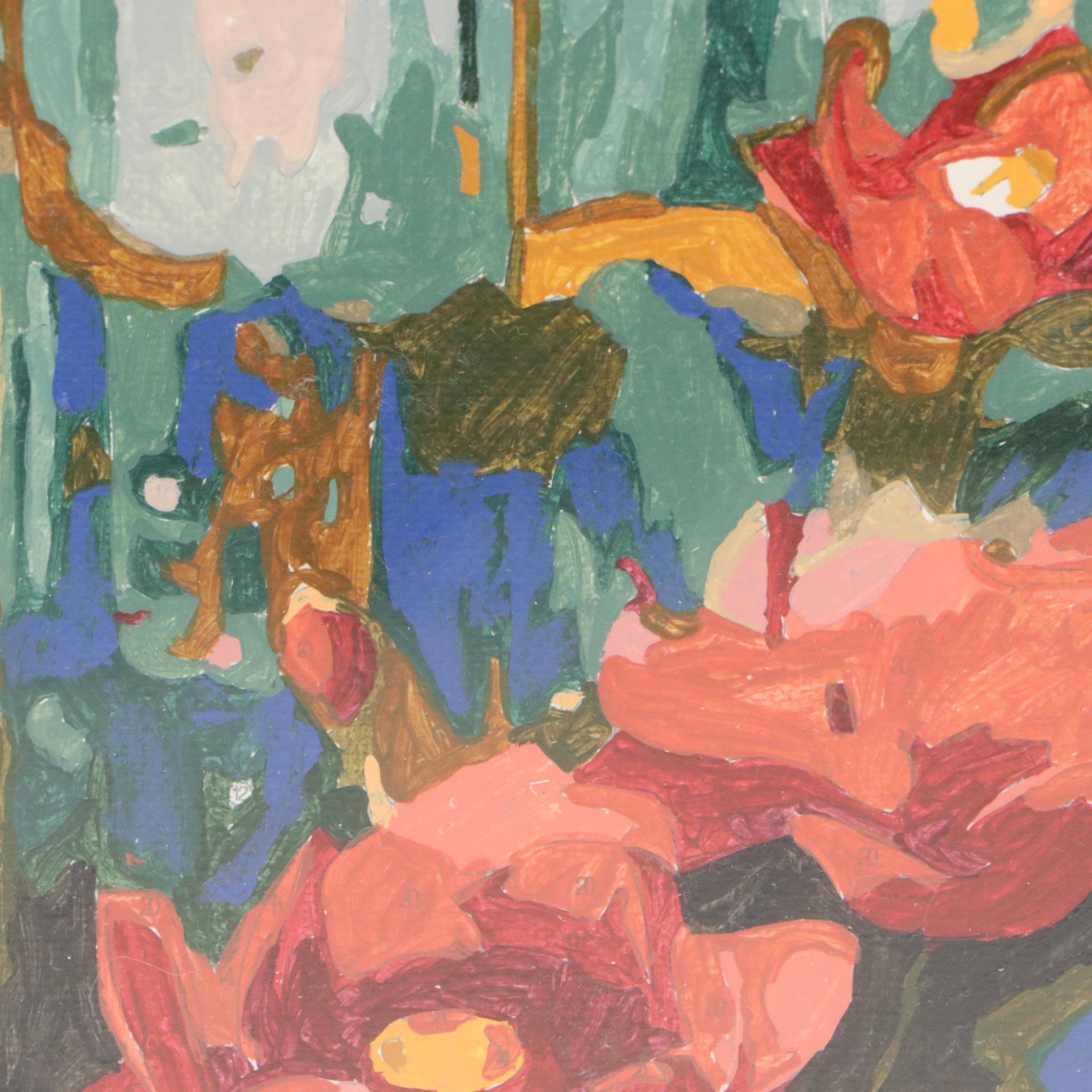 Brittony Martin Acrylic Painting "All Seeing Eye," 2025