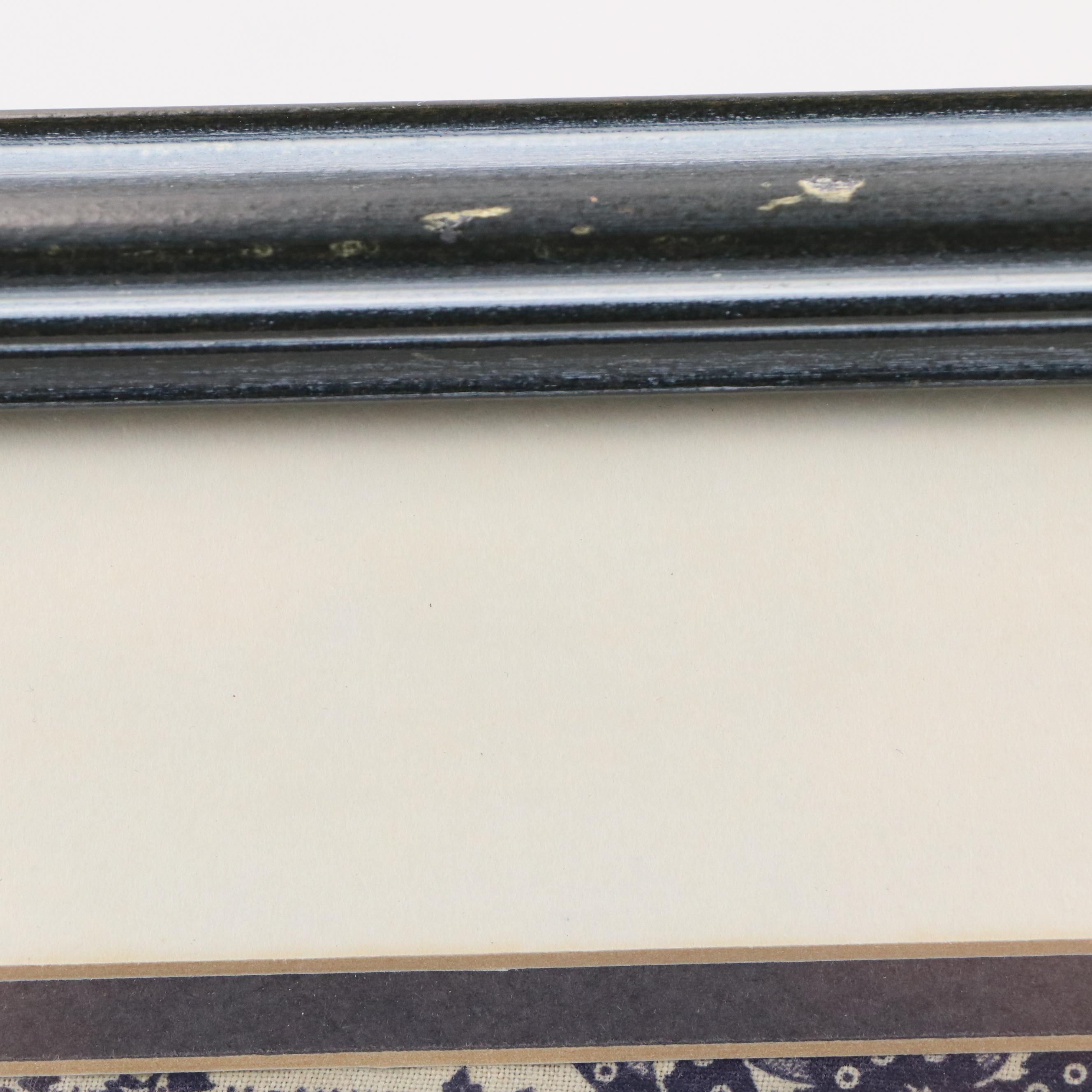 P. Buckley Moss Offset Lithograph "Our Bird House," 1991