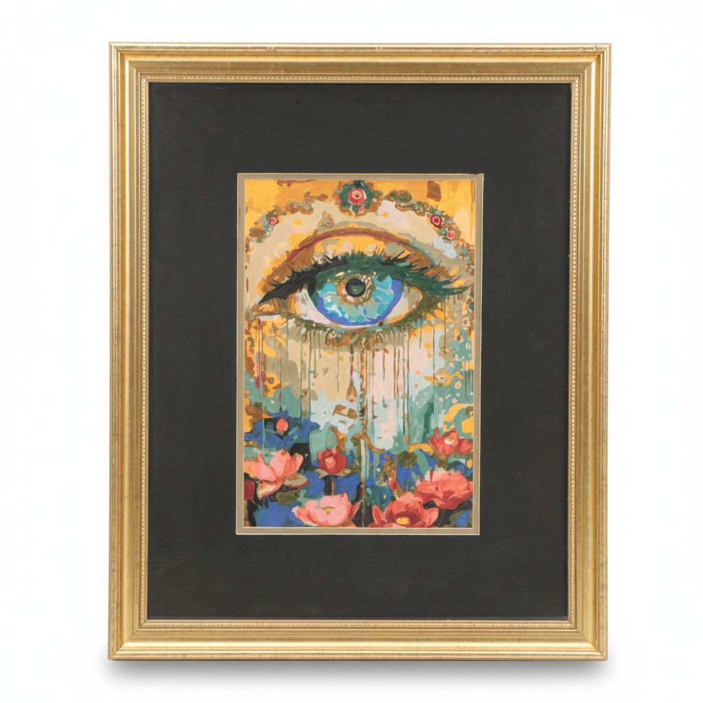 Brittony Martin Acrylic Painting "All Seeing Eye," 2025