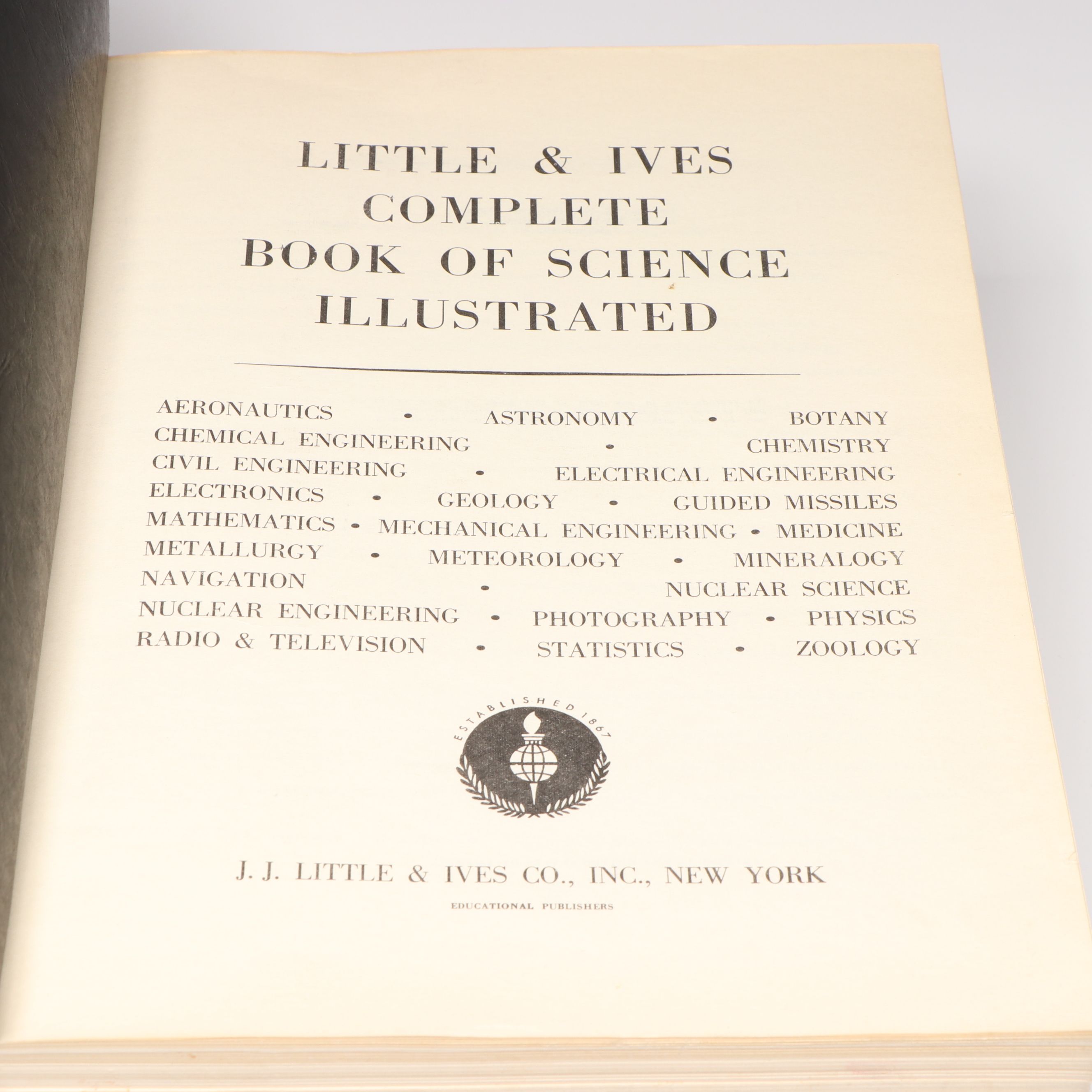 "Little & Ives Complete Book of Science" with Hemingray, Other Glass Insulators