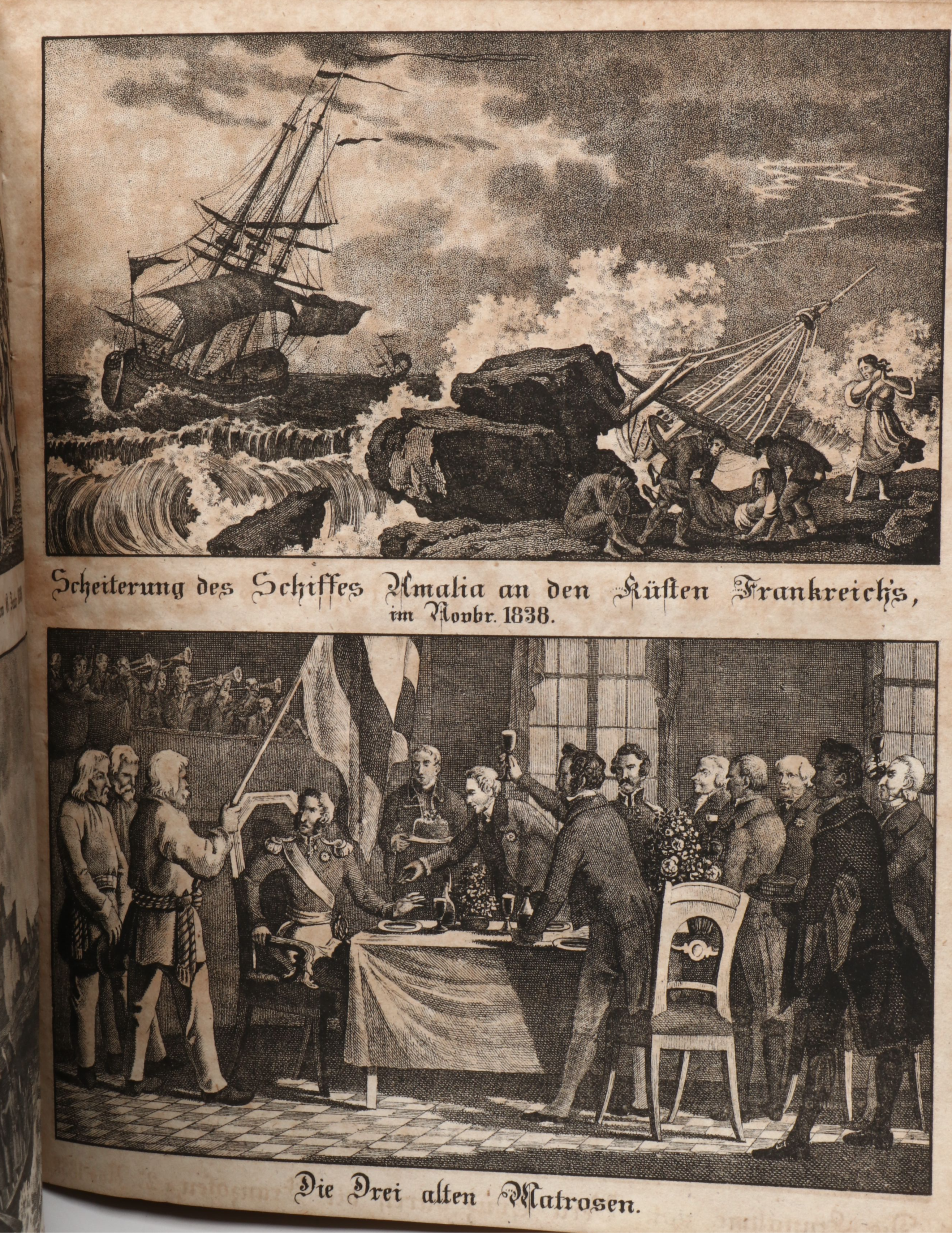Royal Saxon Almanac "Pirnaischer Oekonomischer oder Haushaltungs-Calender," 1841