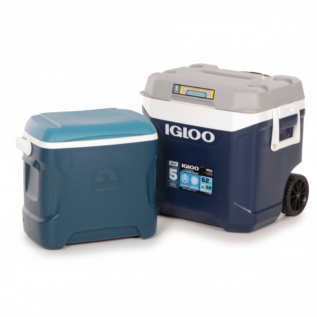 Igloo "Contour 30" and Rolling "Latitude 62" Coolers