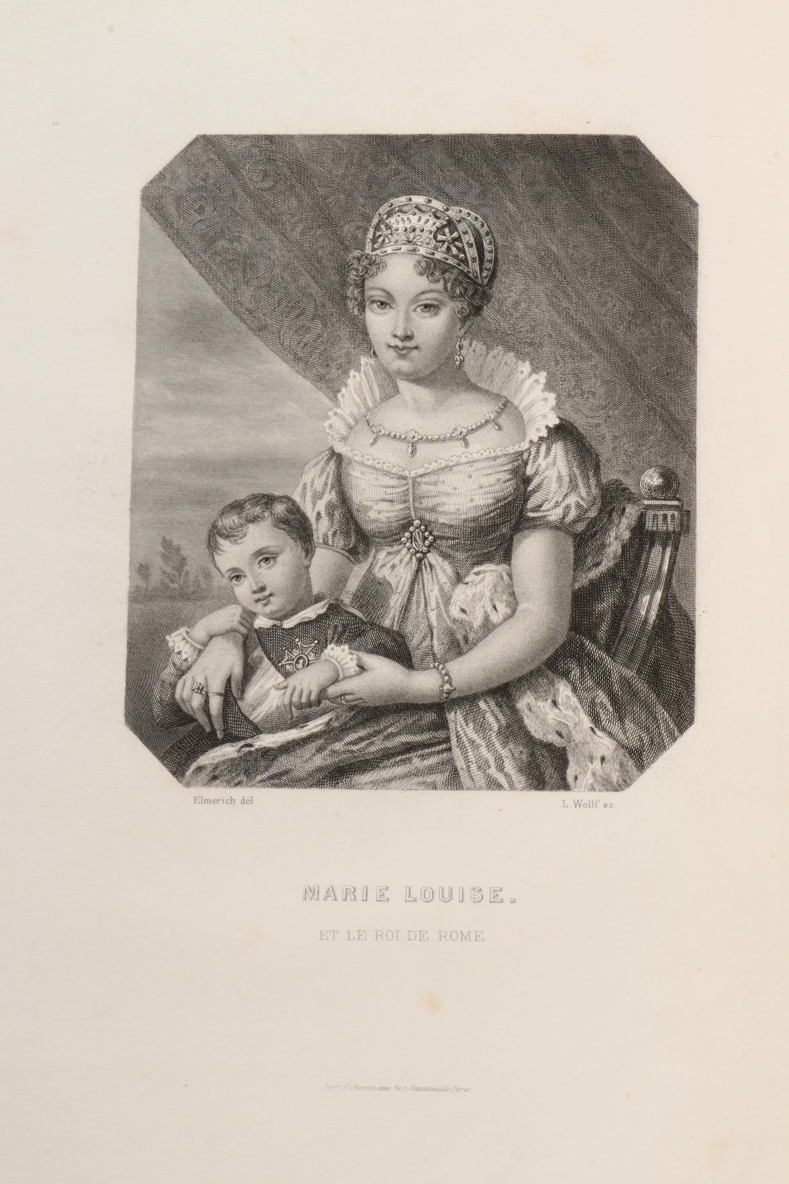 "Hommage d'un français à Sa Majesté le roi de Rome" by Joseph Lingay, 1811