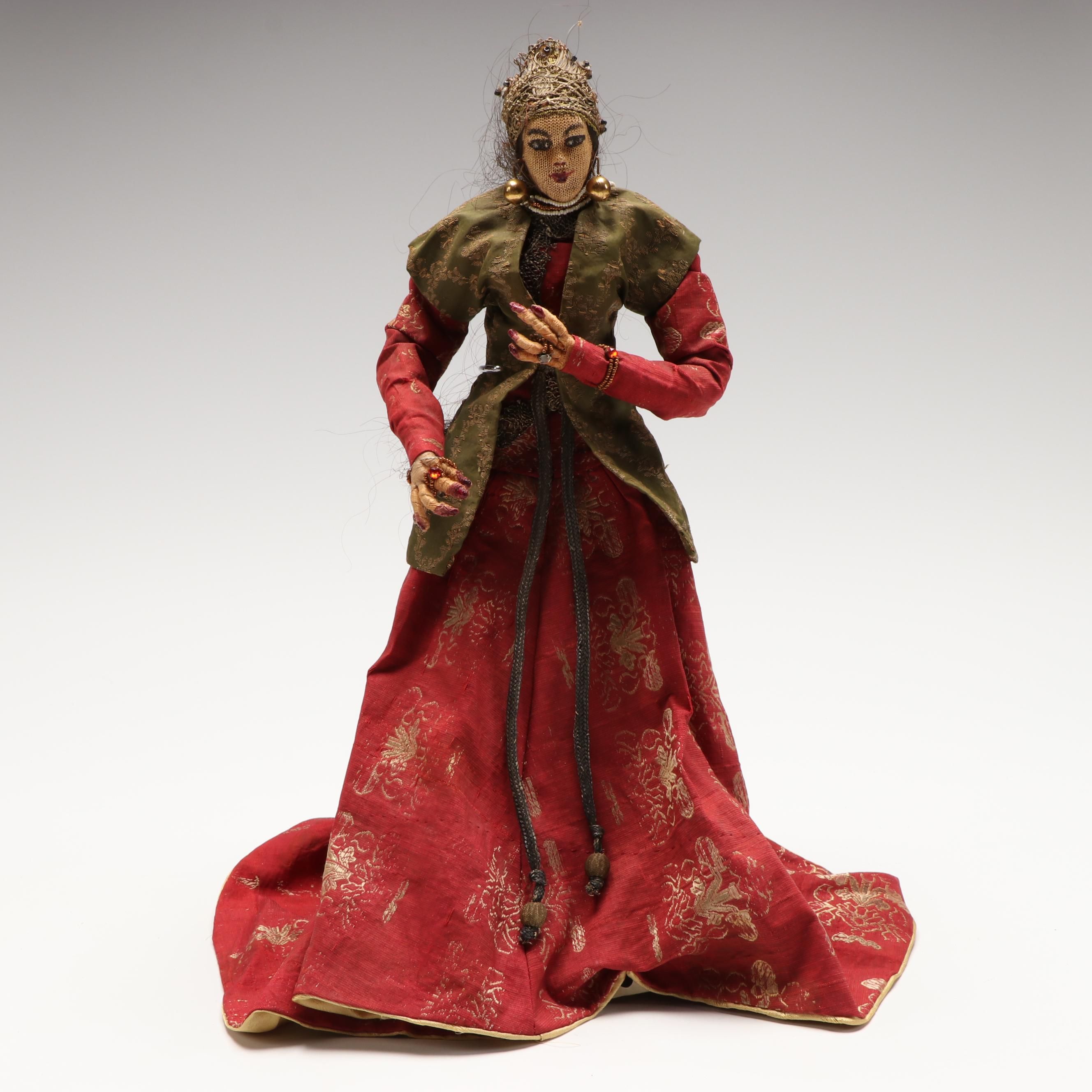 Moroccan Handmade Fabric Doll