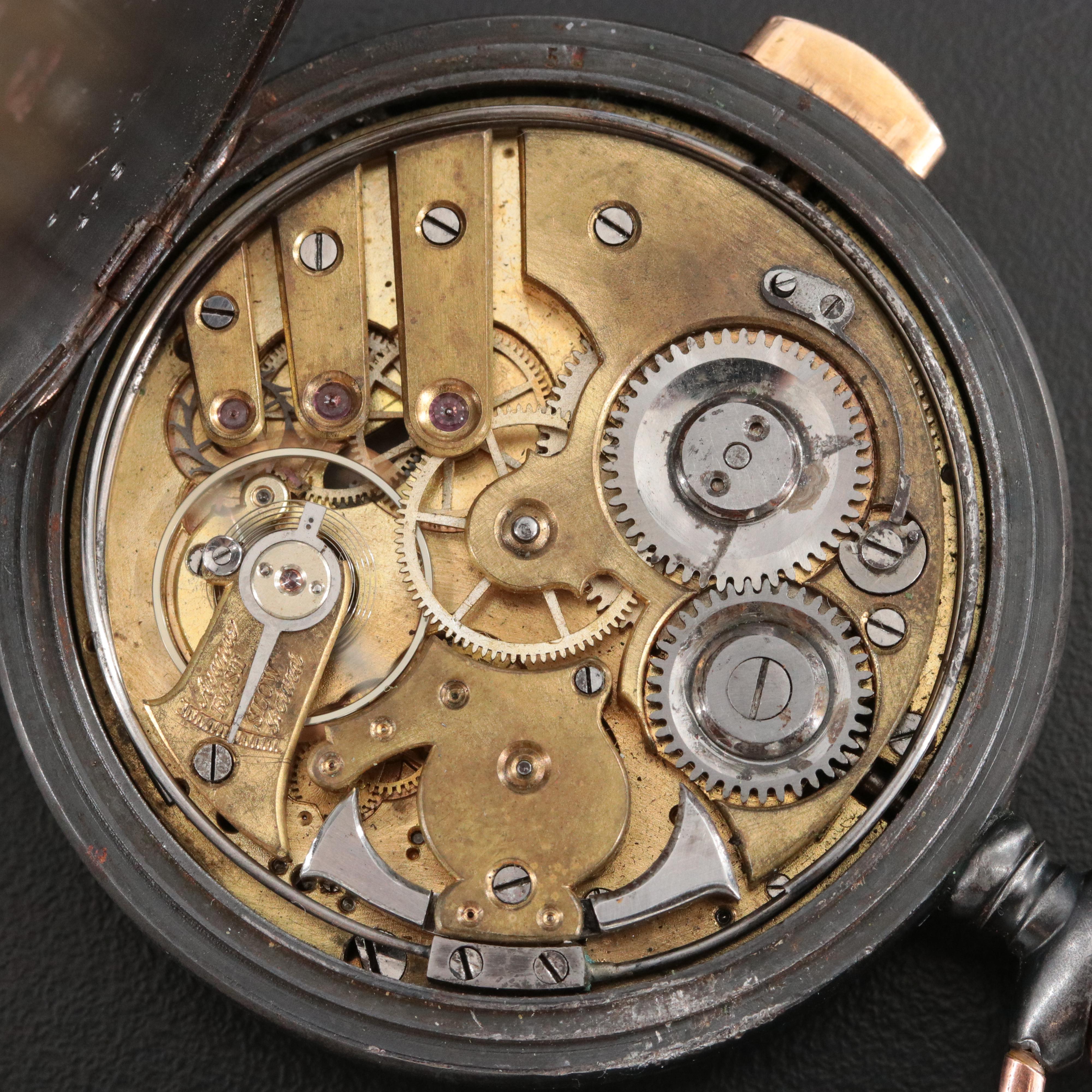 Antique Two Tone Quarter Repeater Pocket Watch