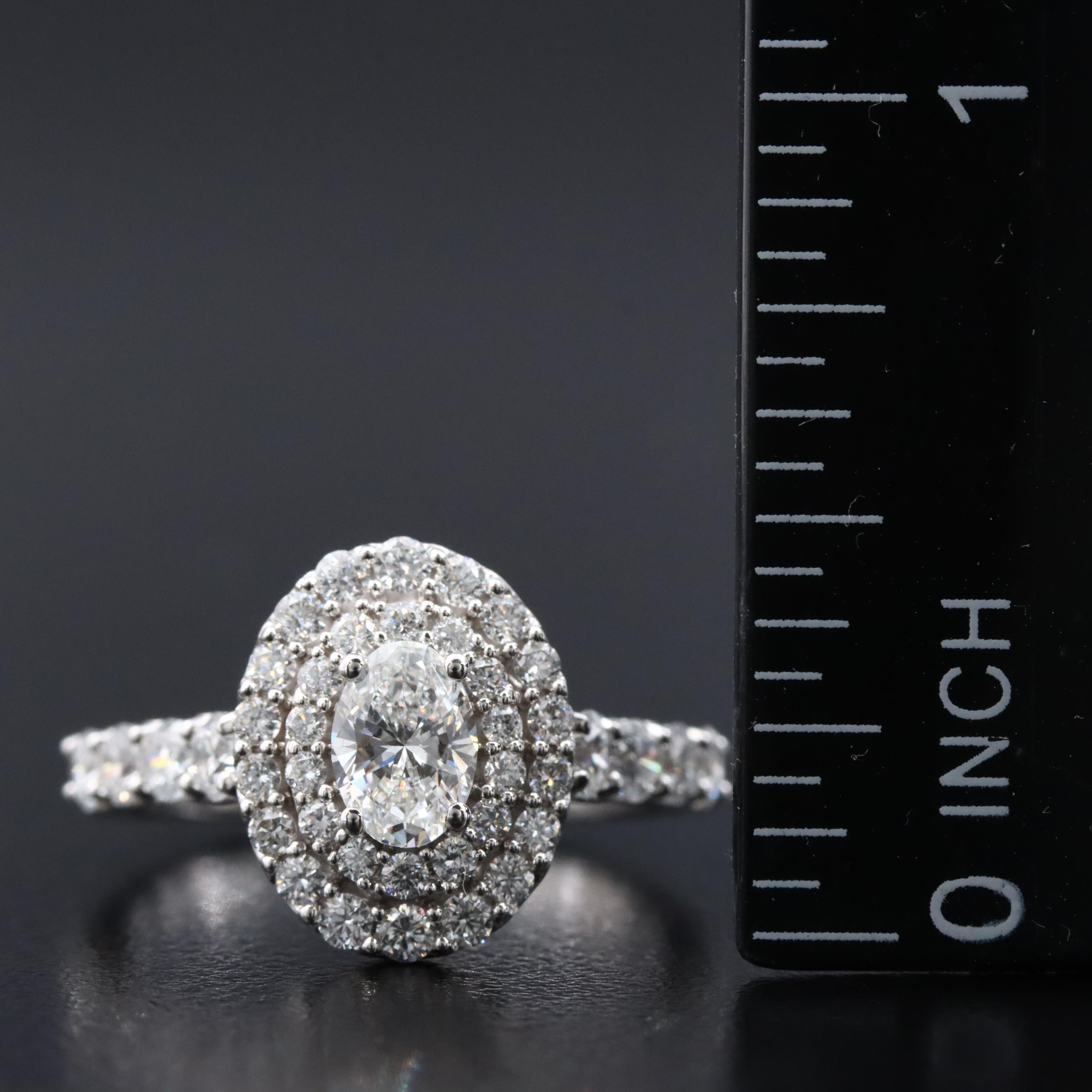 14K 1.57 CTW Lab Grown Diamond Ring