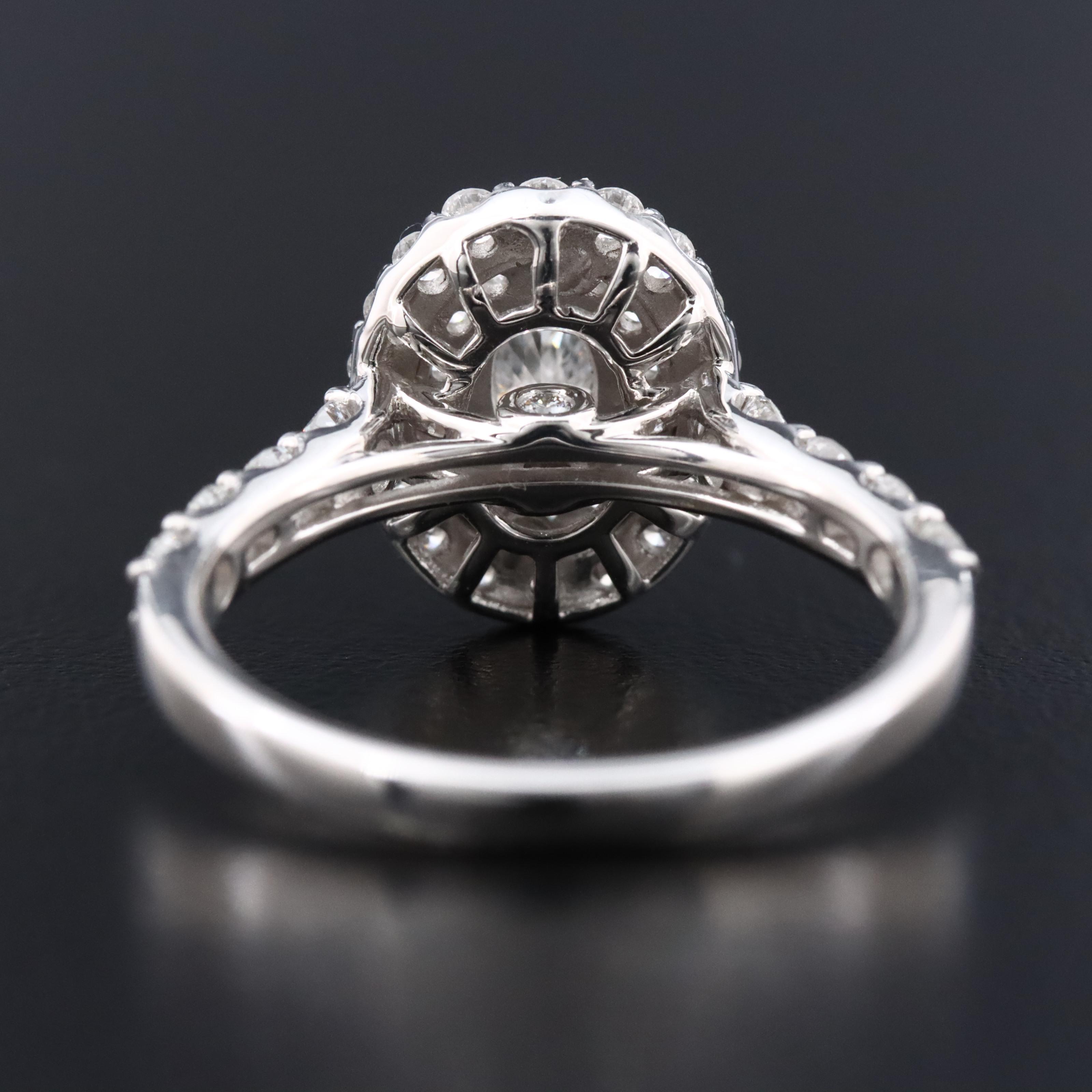 14K 1.56 CTW Lab Grown Diamond Ring