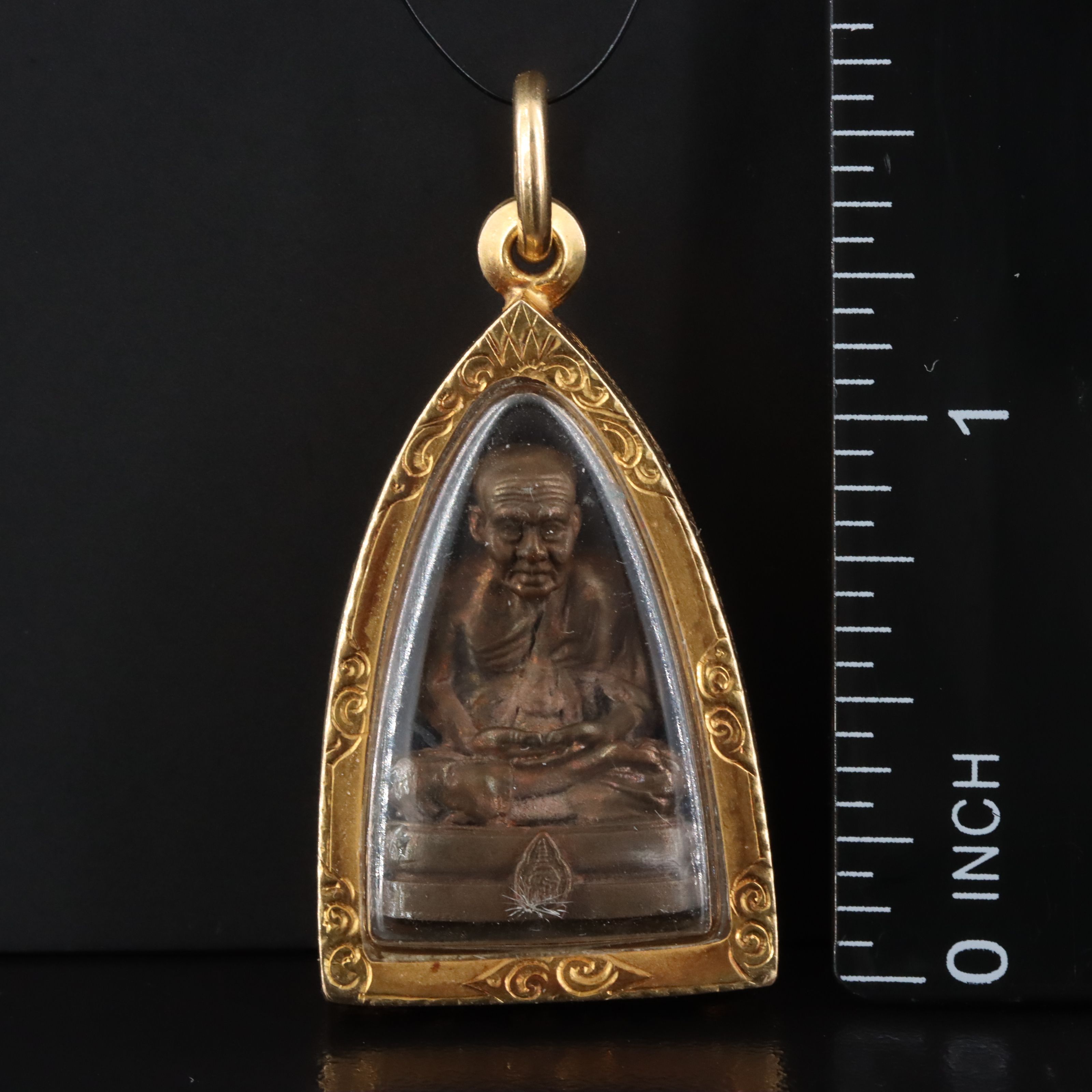 Buddhist Monk Prayer Pendant