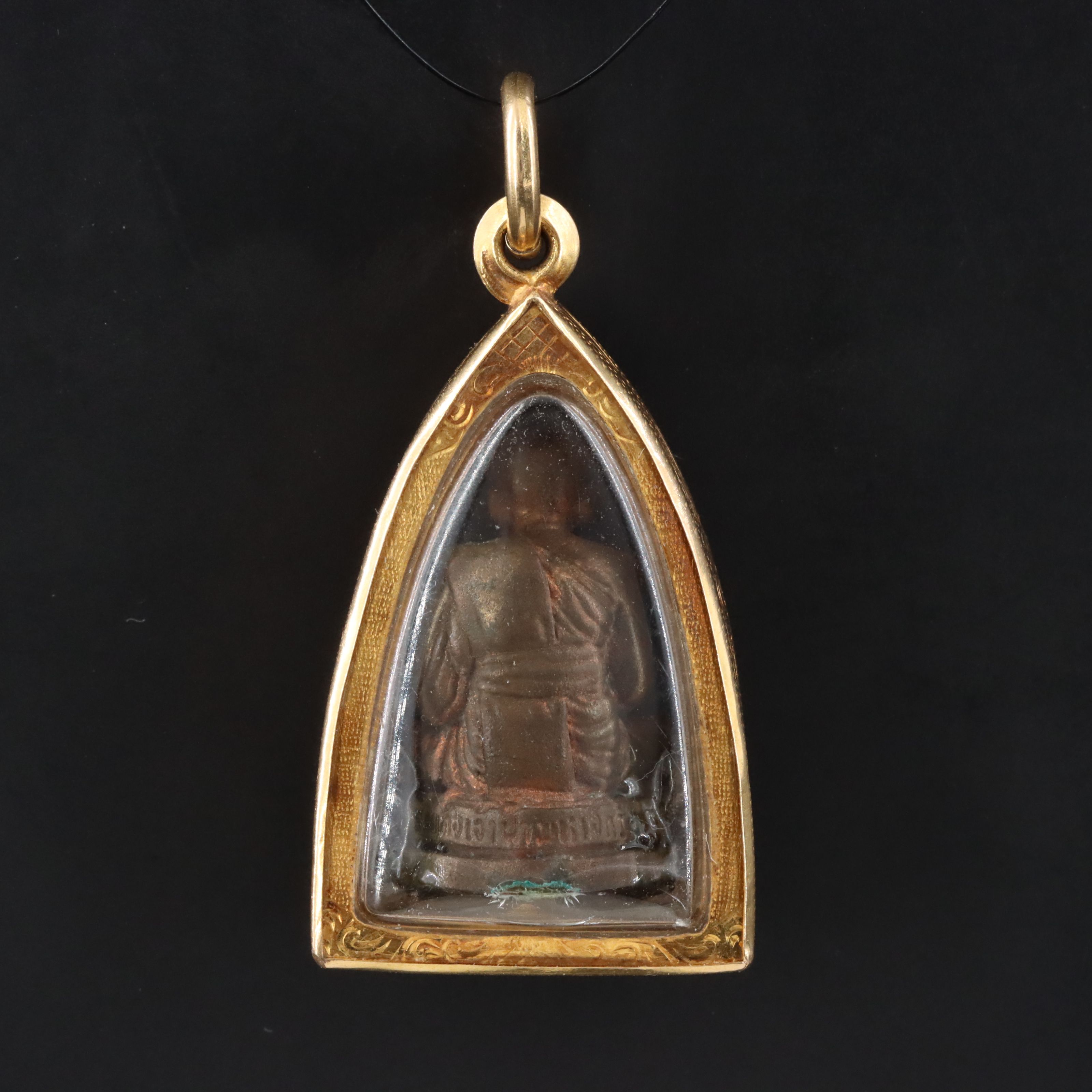 Buddhist Monk Prayer Pendant
