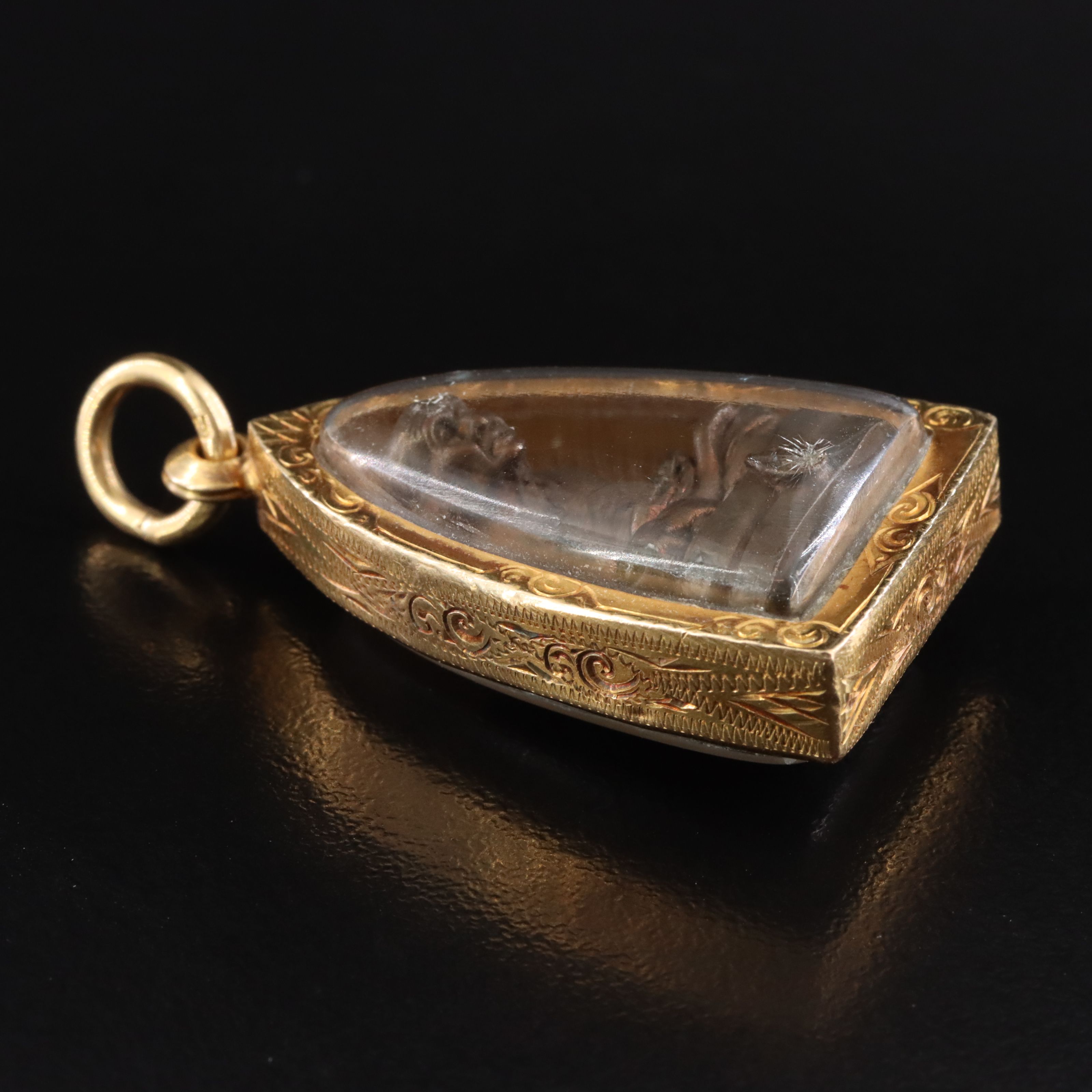 Buddhist Monk Prayer Pendant