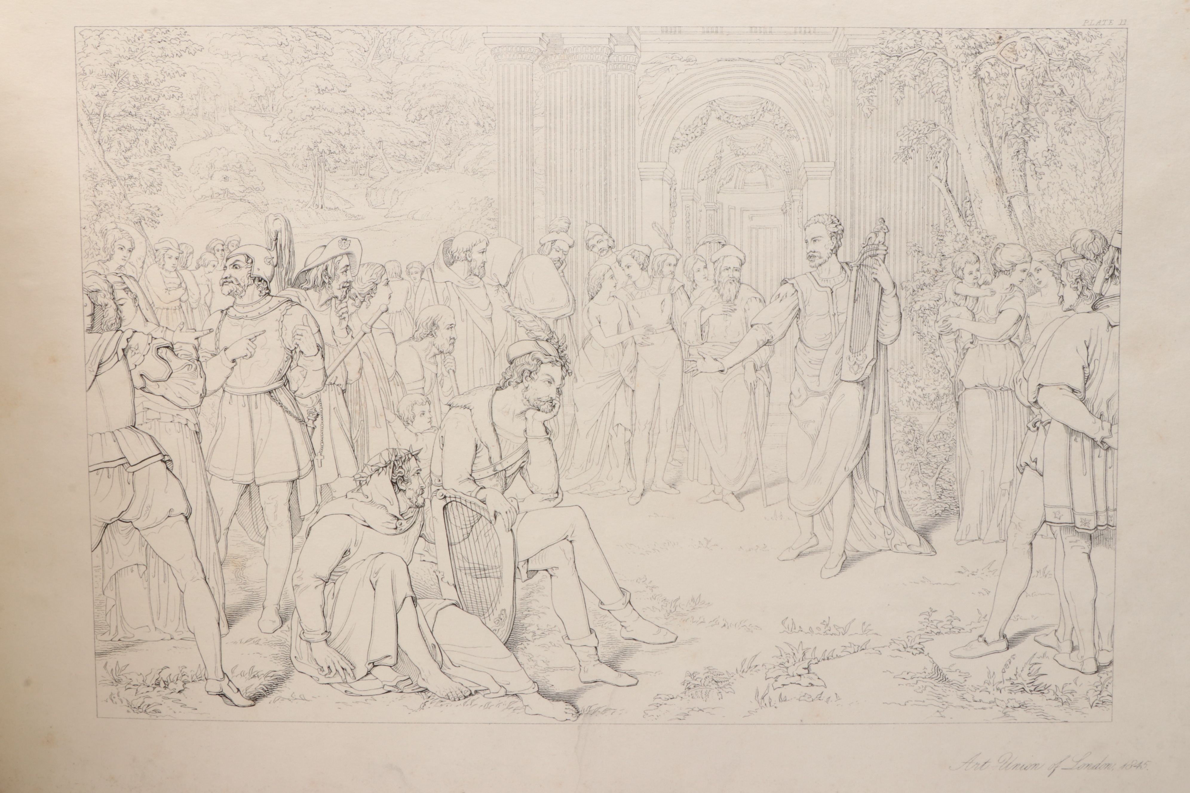 "Illustrations of Thomson's Castle of Indolence" by William Rimer, 1845