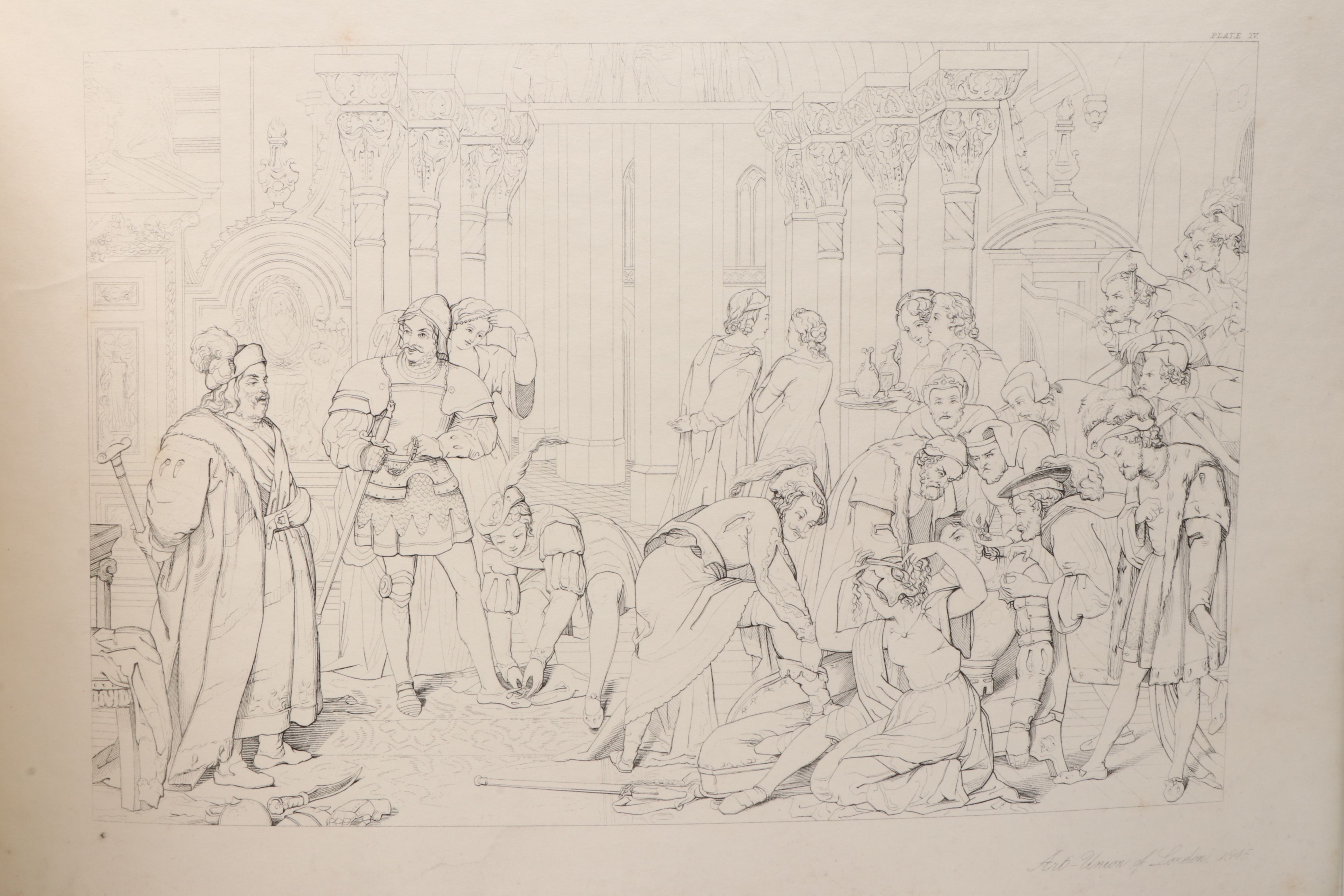 "Illustrations of Thomson's Castle of Indolence" by William Rimer, 1845