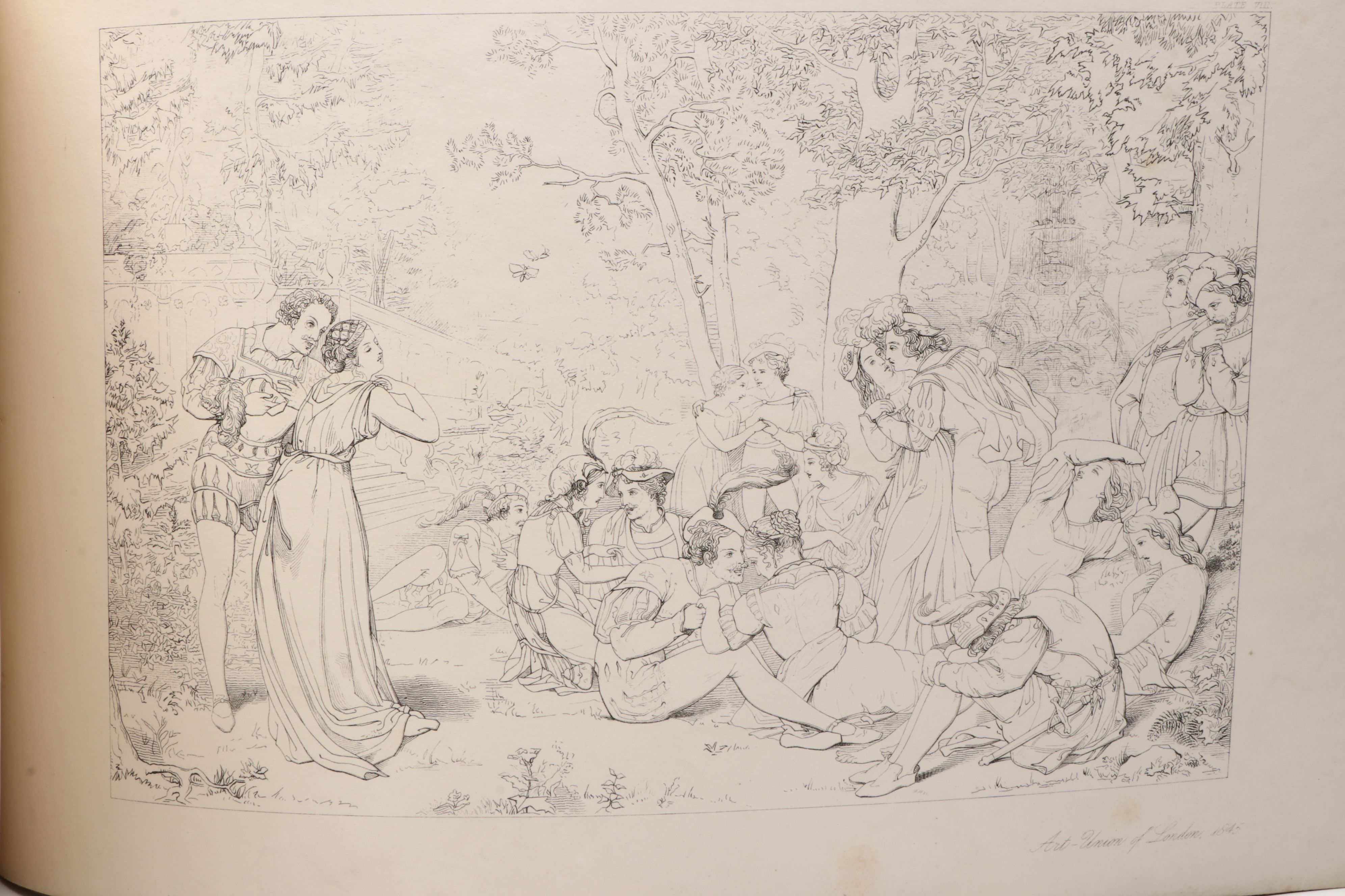 "Illustrations of Thomson's Castle of Indolence" by William Rimer, 1845