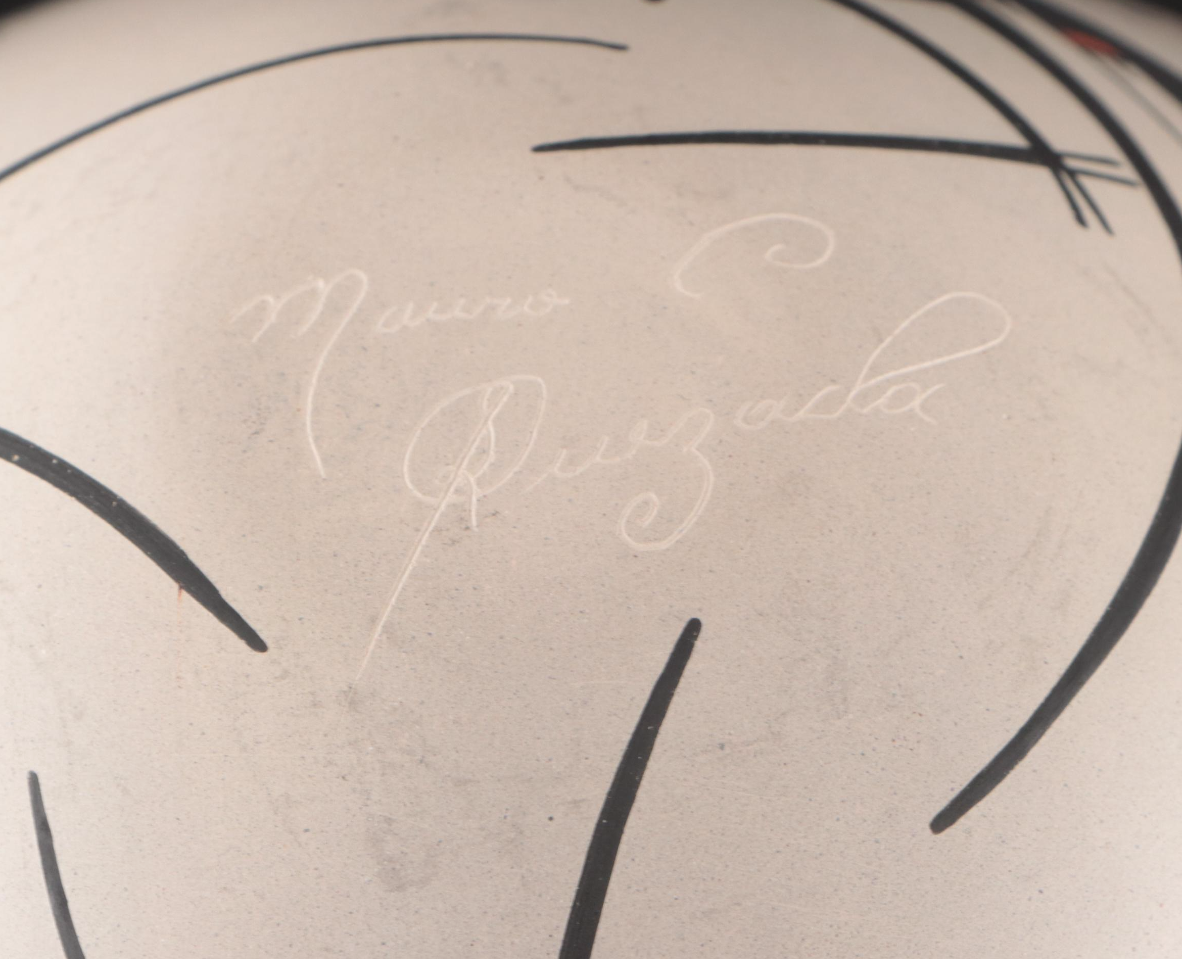 Mauro Quezada Mata Ortiz Pottery Polychrome Pot