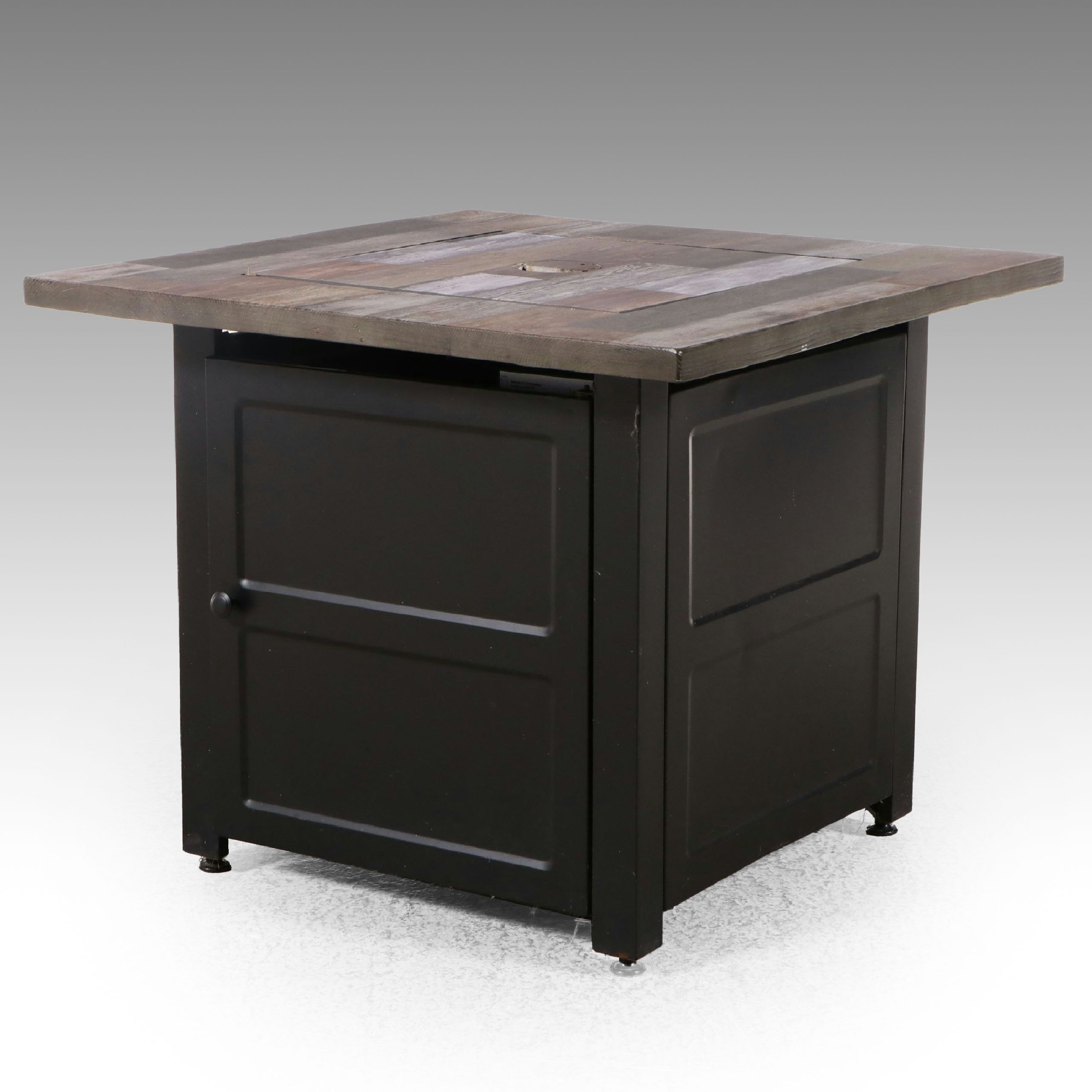 Contemporary Propane Fire Pit Table